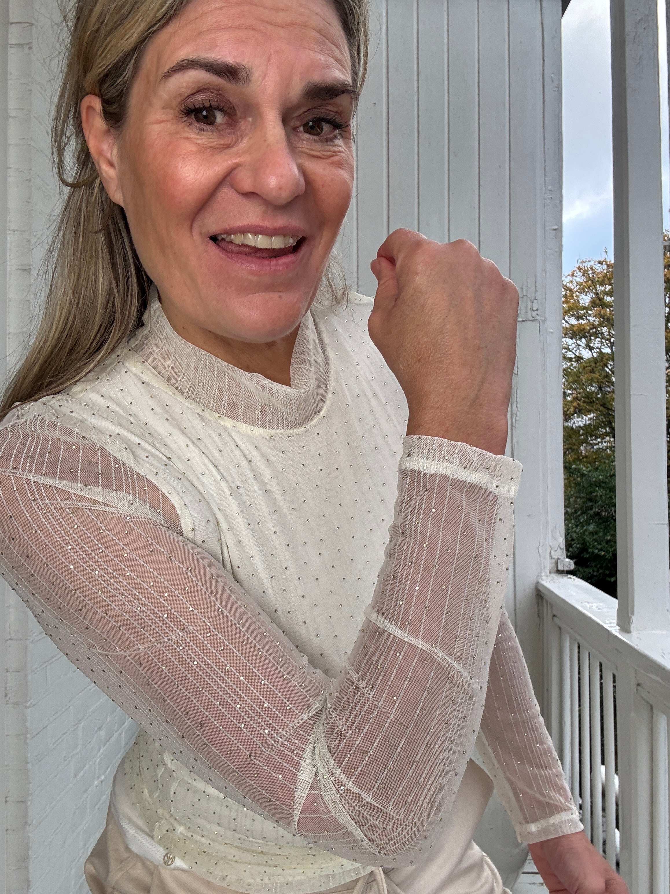 Puck Top Strass - NUKUS