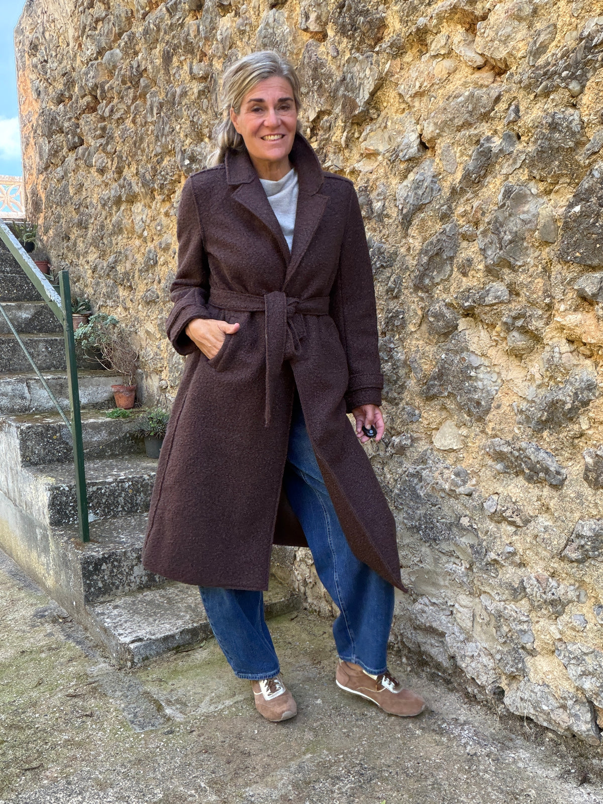 Jas - Mace Coat Boucle - Nukus