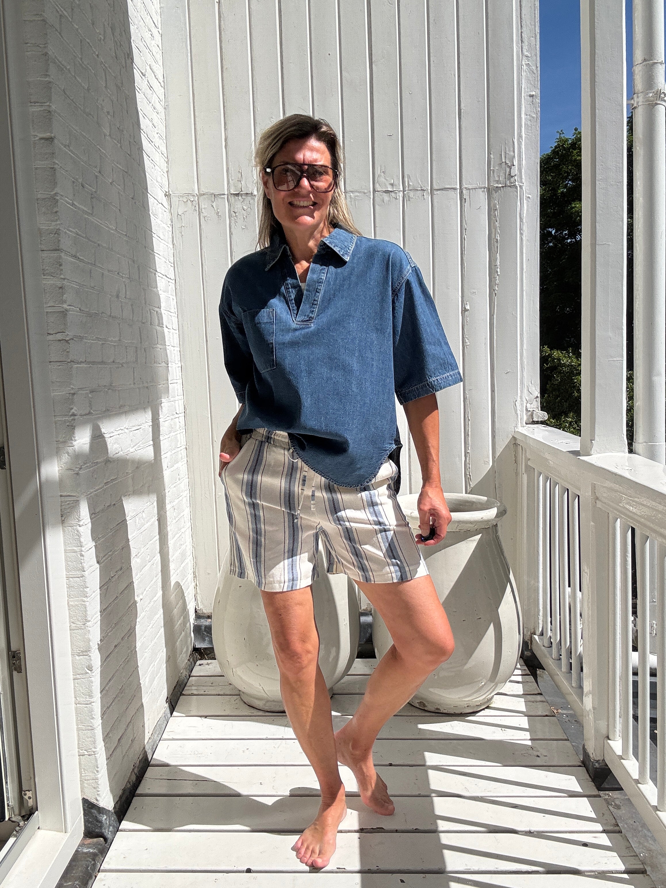 Jeans blouse - Rosie