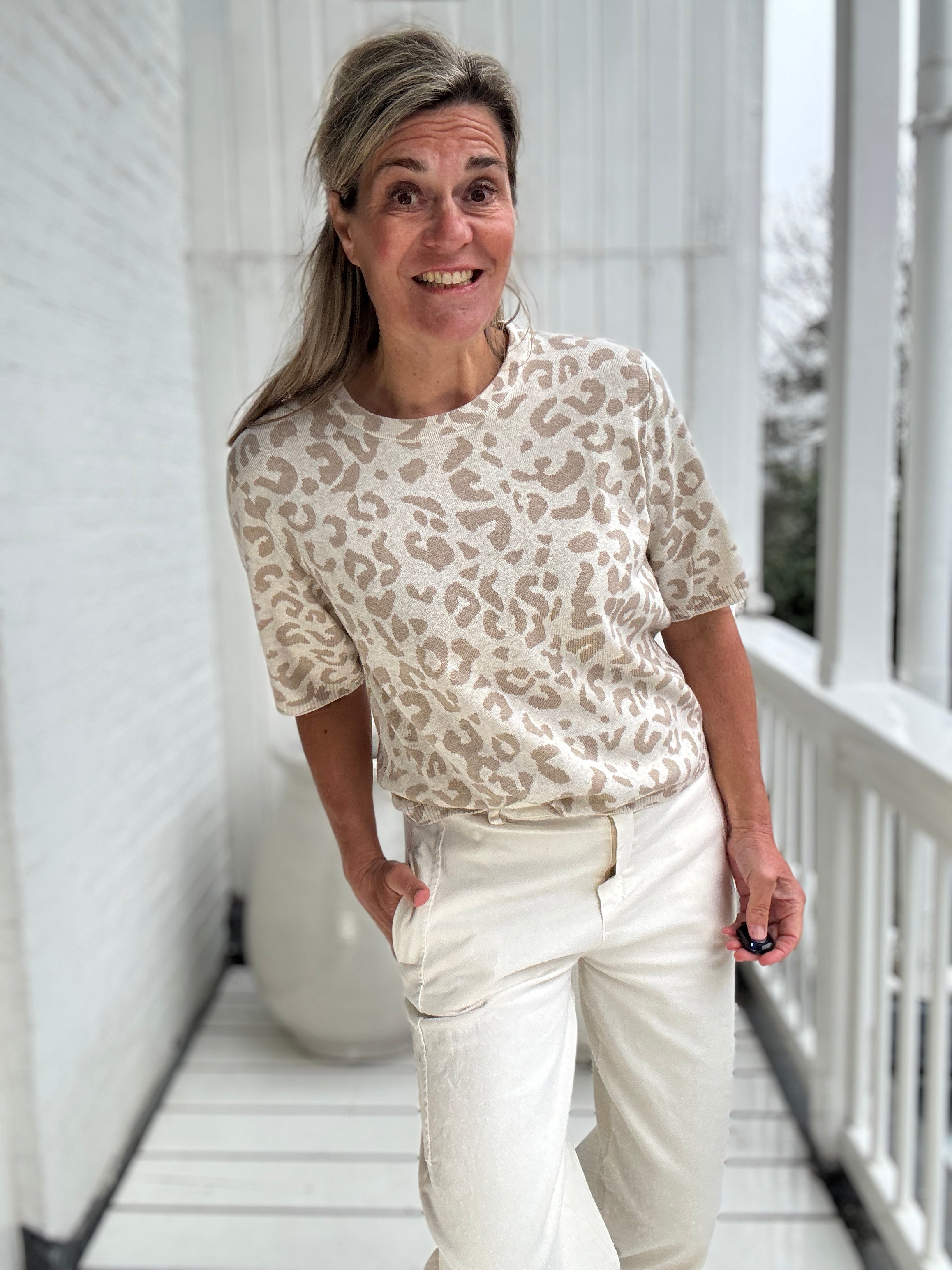 Trui - MAYAS O-NECK 2/4 KNIT - Vila