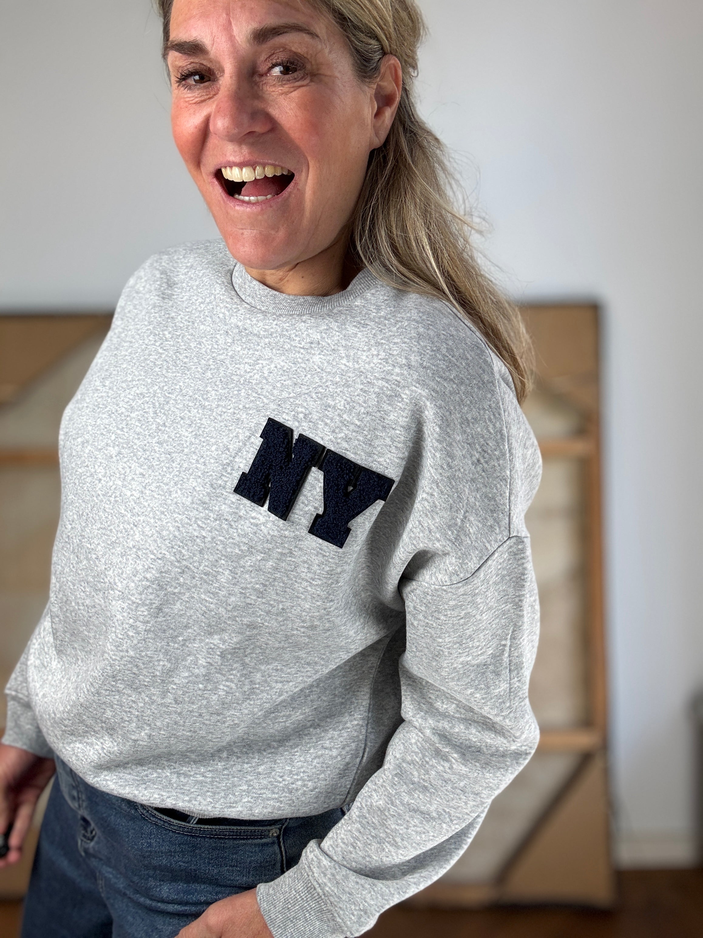 Sweater - Life L/S CREW O.STATE - Only