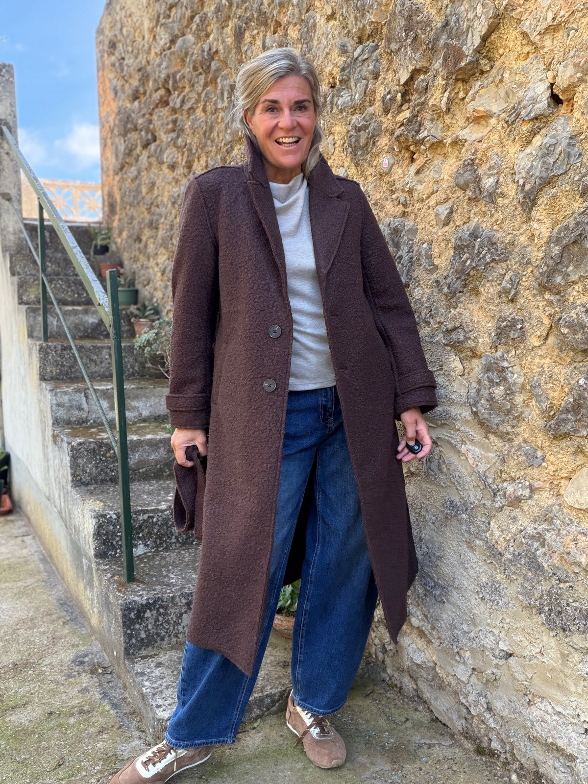 Jas - Mace Coat Boucle - Nukus