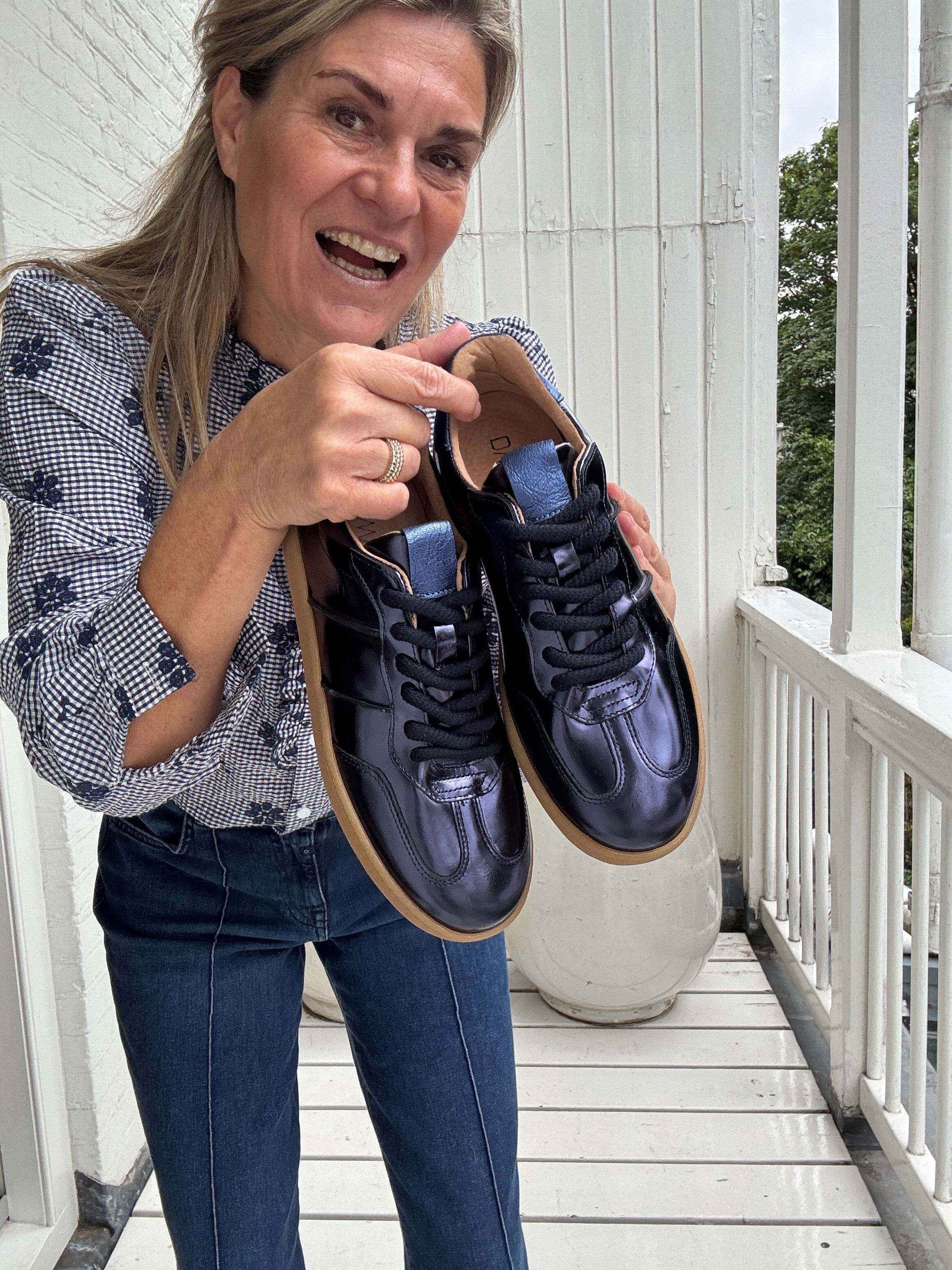 Sneakers - POONA Navy - DWRS