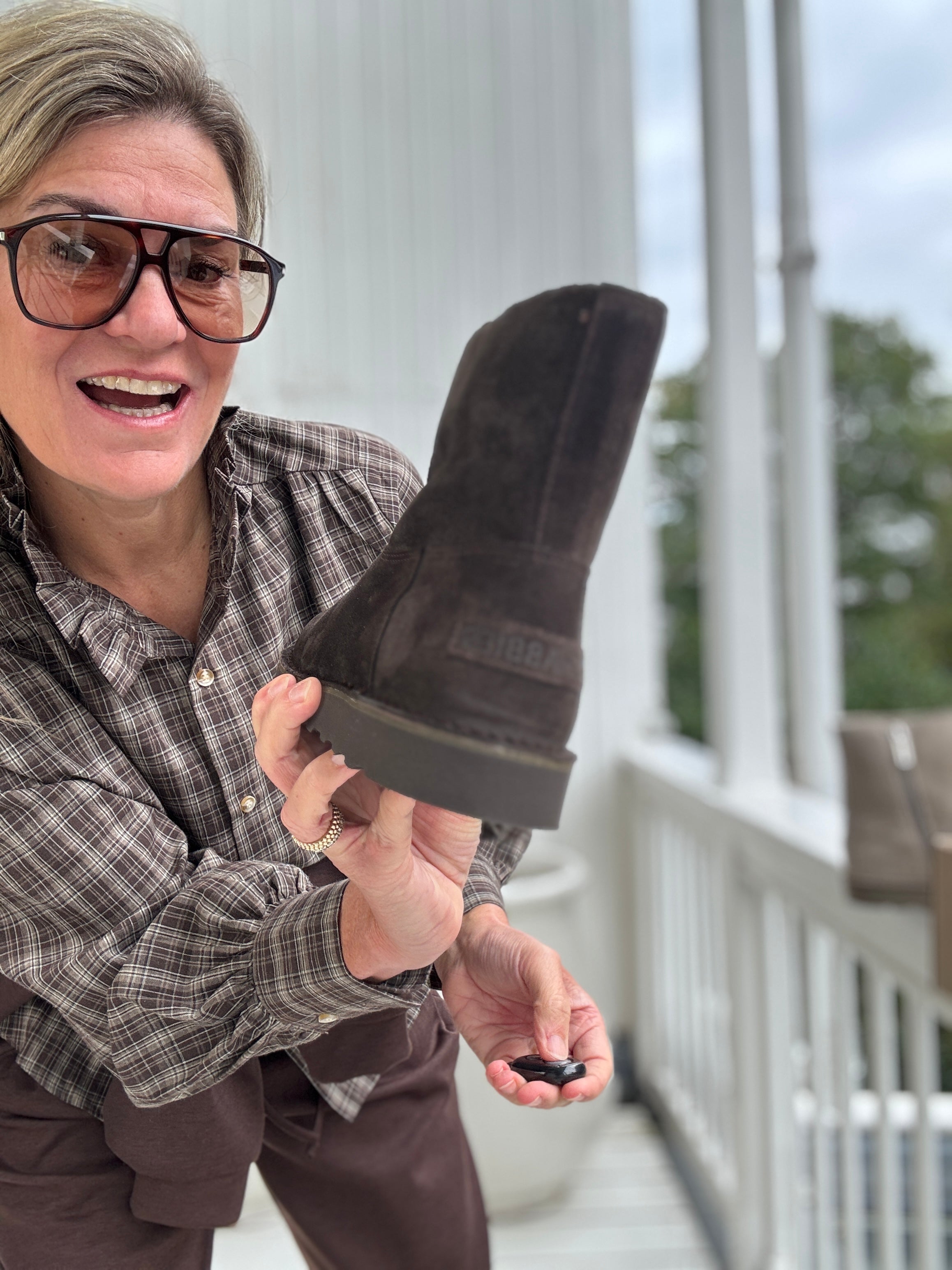 Boot - PALISSA MIA ZIP suede - Shabbies