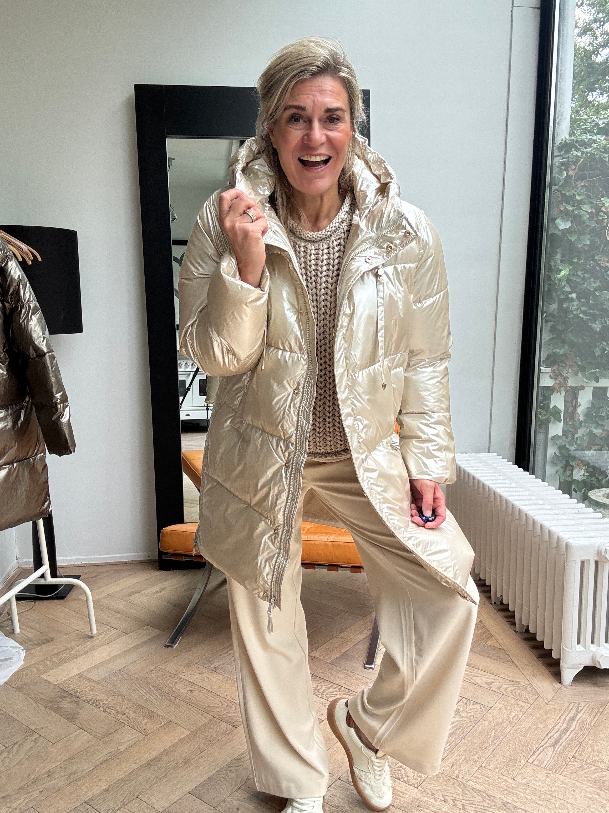 Jas - Tessie Coat Metallic - Nukus
