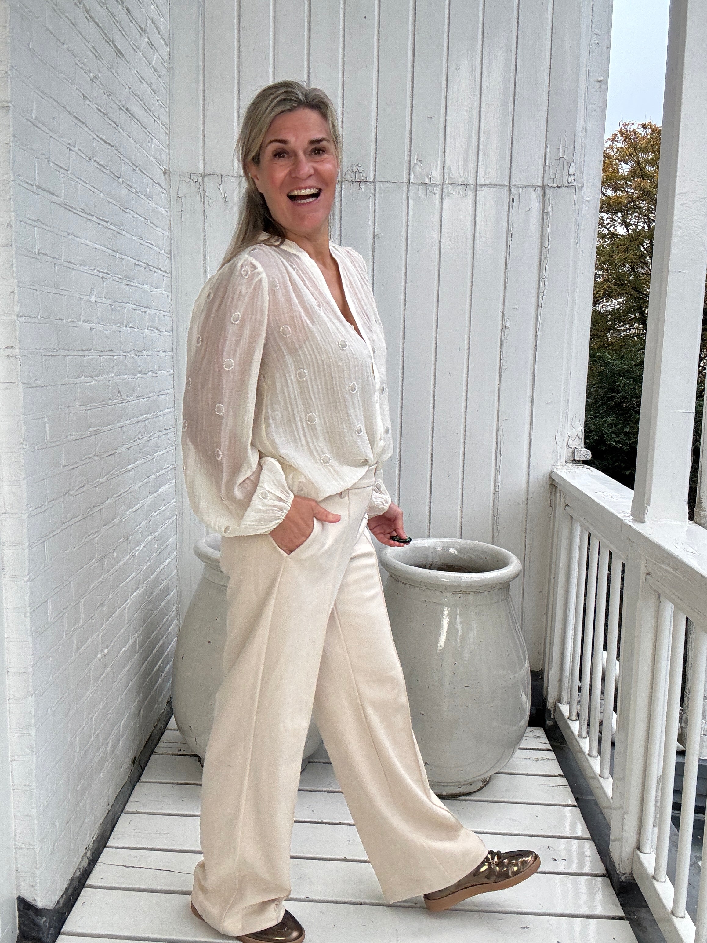 Rosan Blouse Embroidery - NUKUS