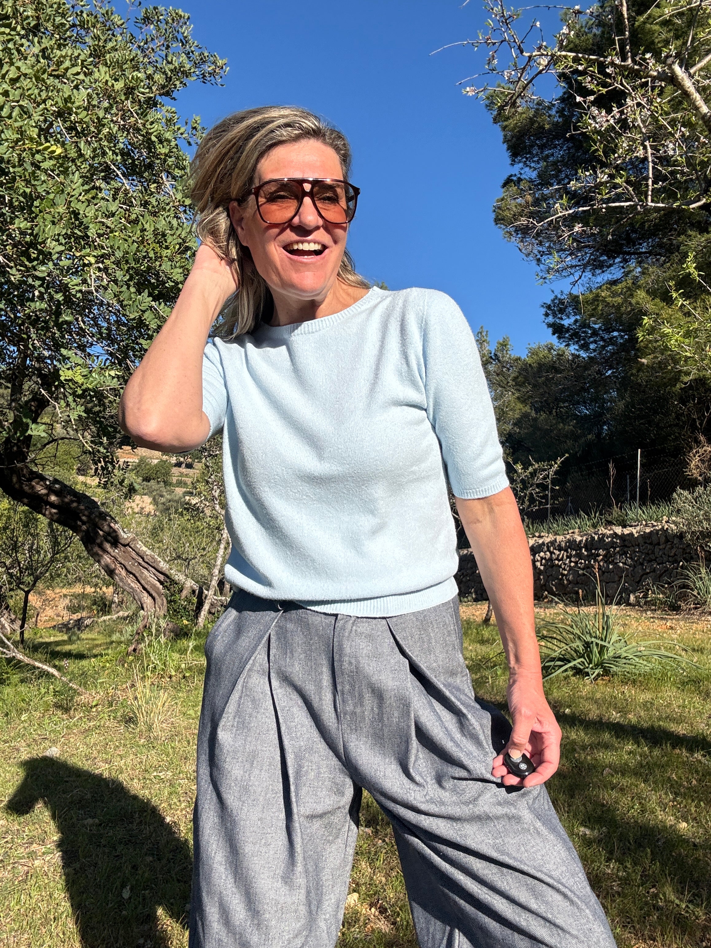 Trui korte mouw - Keet - Cartouche by Suus