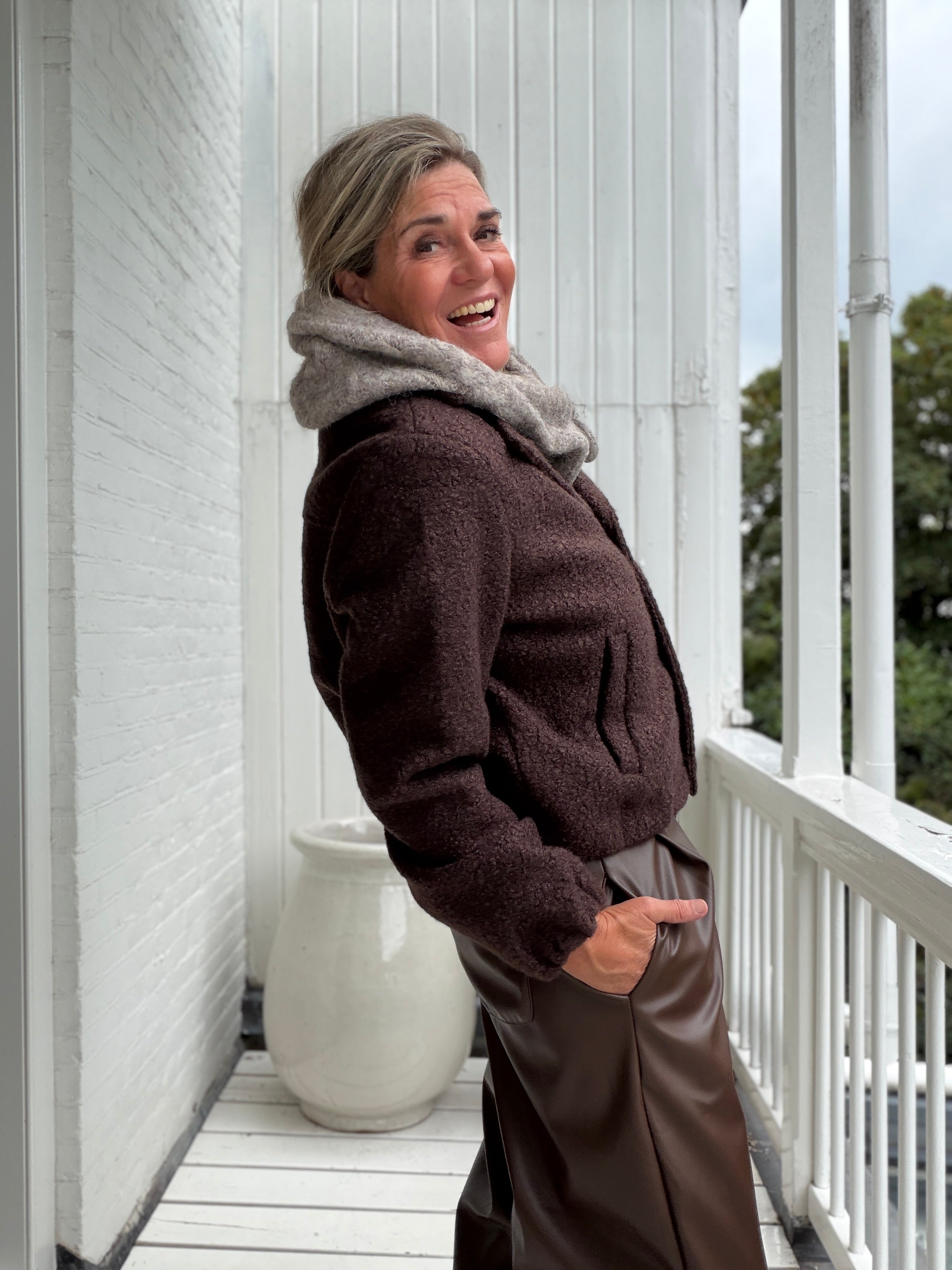 Balaclava - MILU CABLE KNIT BALACLAVA NOOS - Object Collectors Item