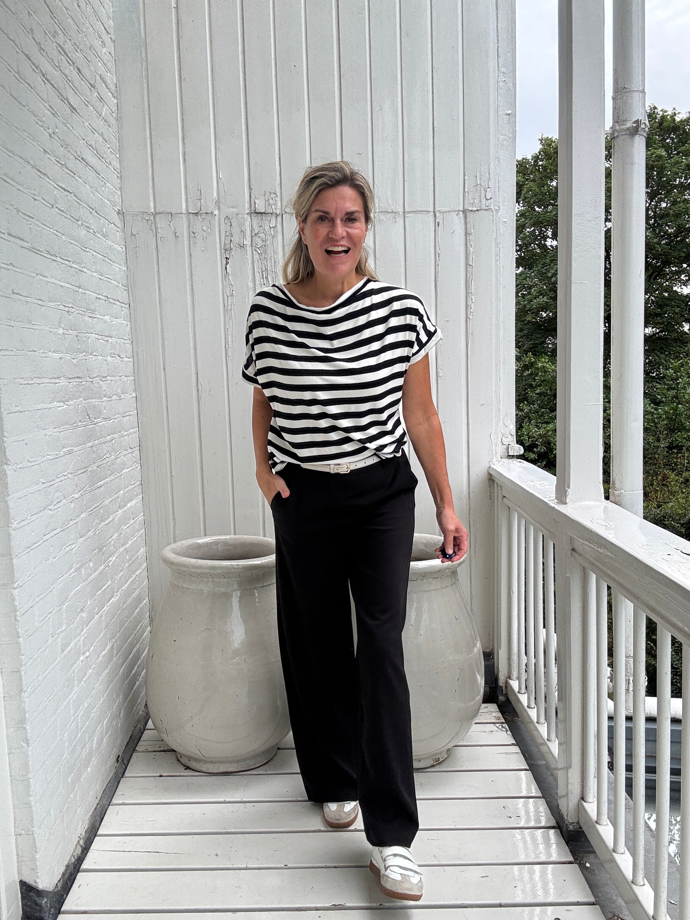 Broek - Varone HW Wide Pant - Vila
