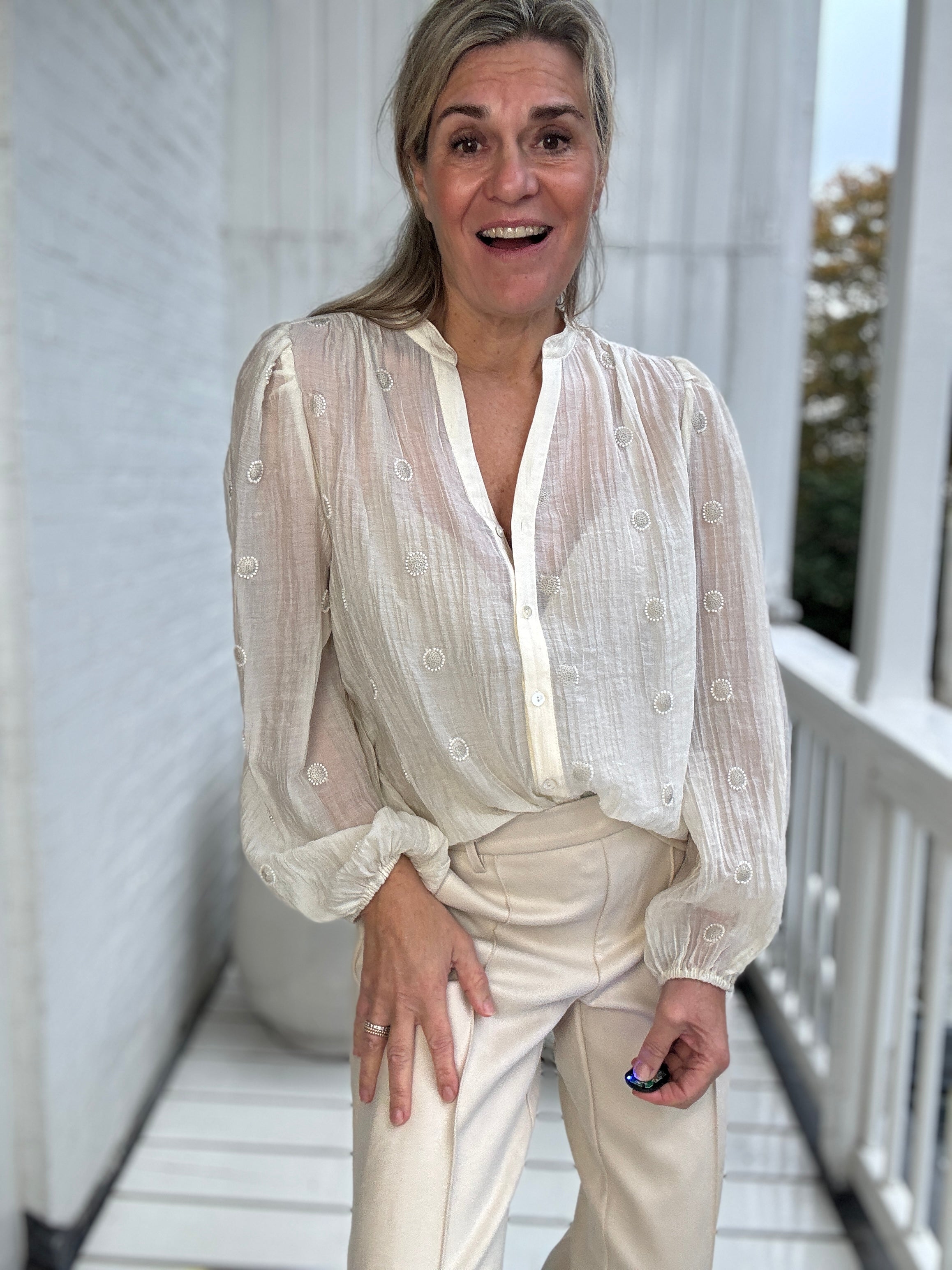 Rosan Blouse Embroidery - NUKUS