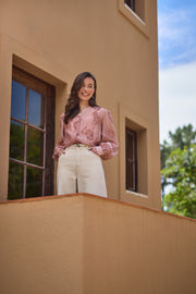 Blouse - Antonella Blouse Paillet Flower - Nukus