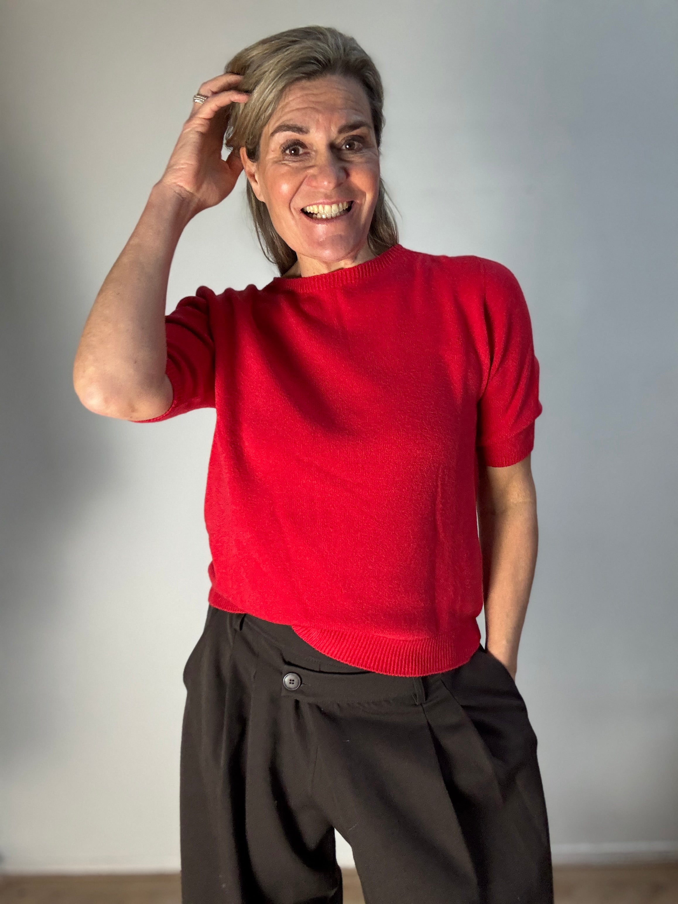 Trui korte mouw - Keet - Cartouche by Suus