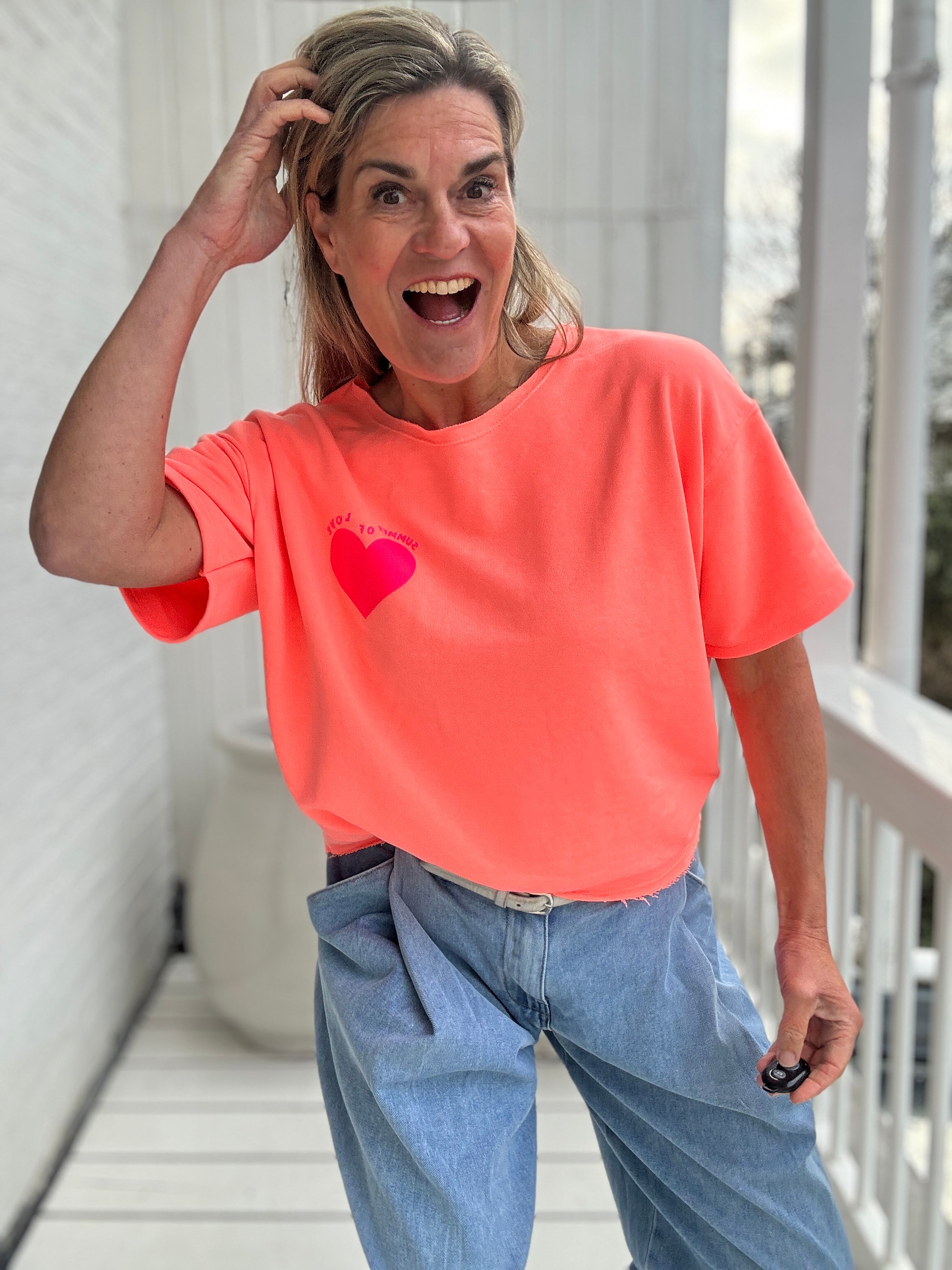 Sweater korte mouw - Summer