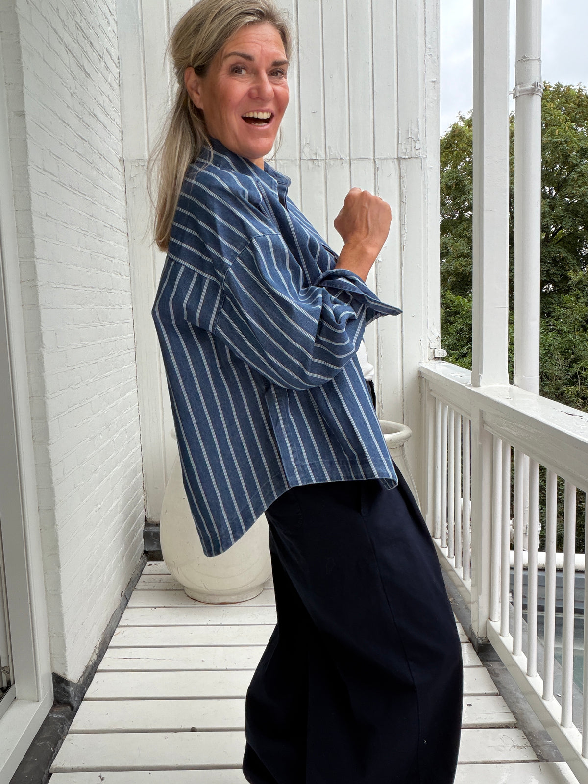 Denim blouse - Tara