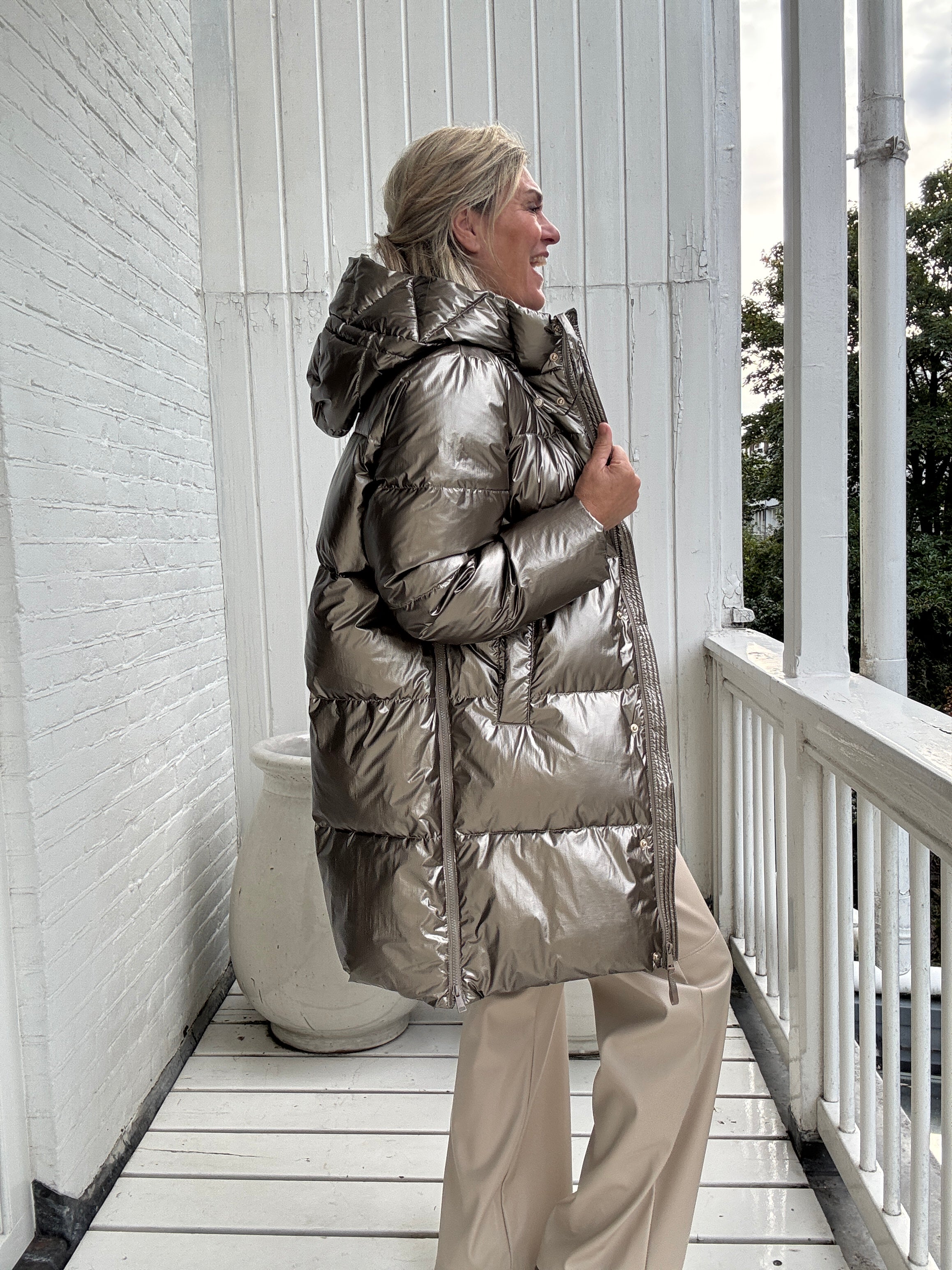Jas - Tessie Coat Metallic - Nukus