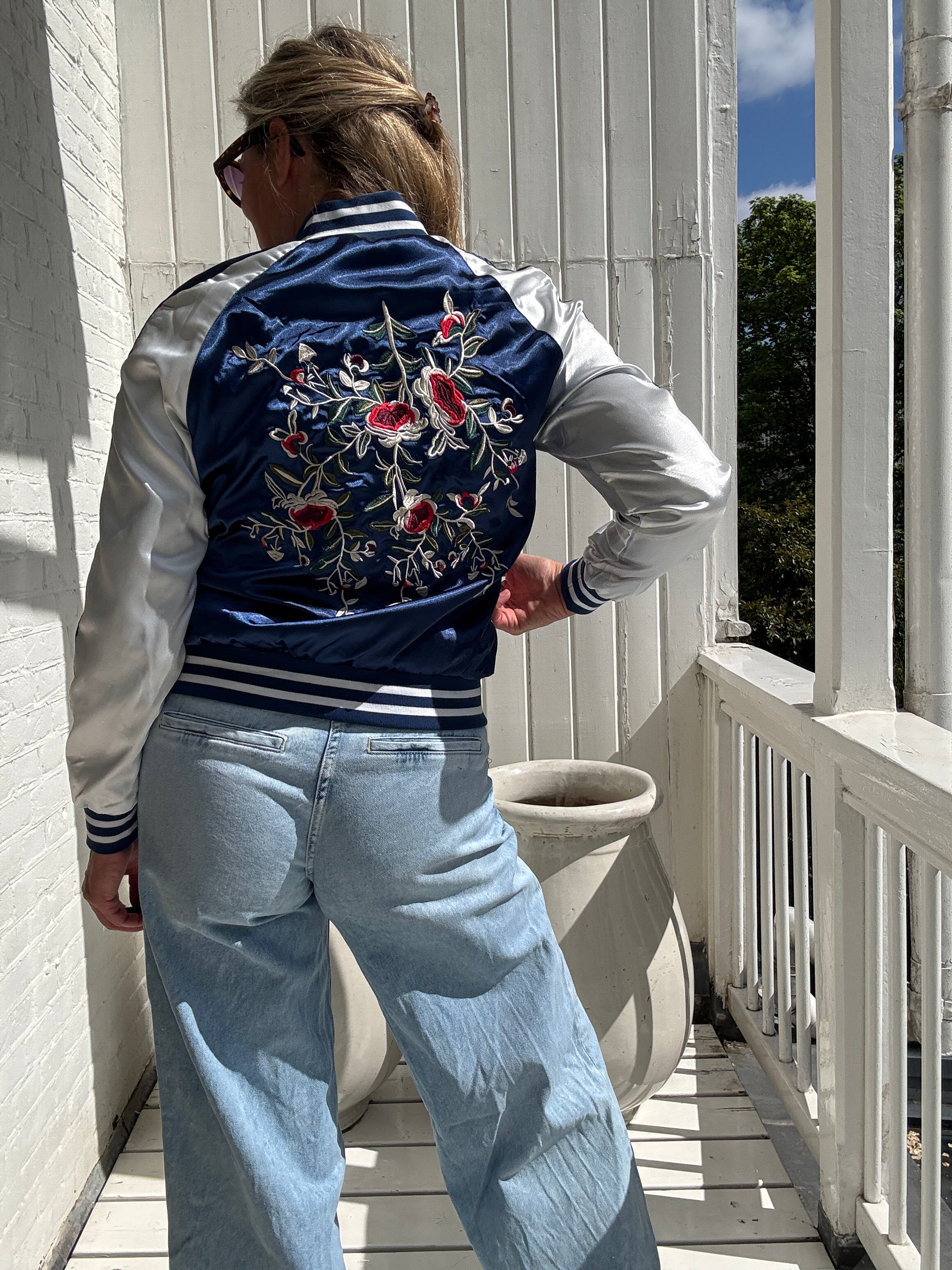 Reversible Bomber - Wild Flower