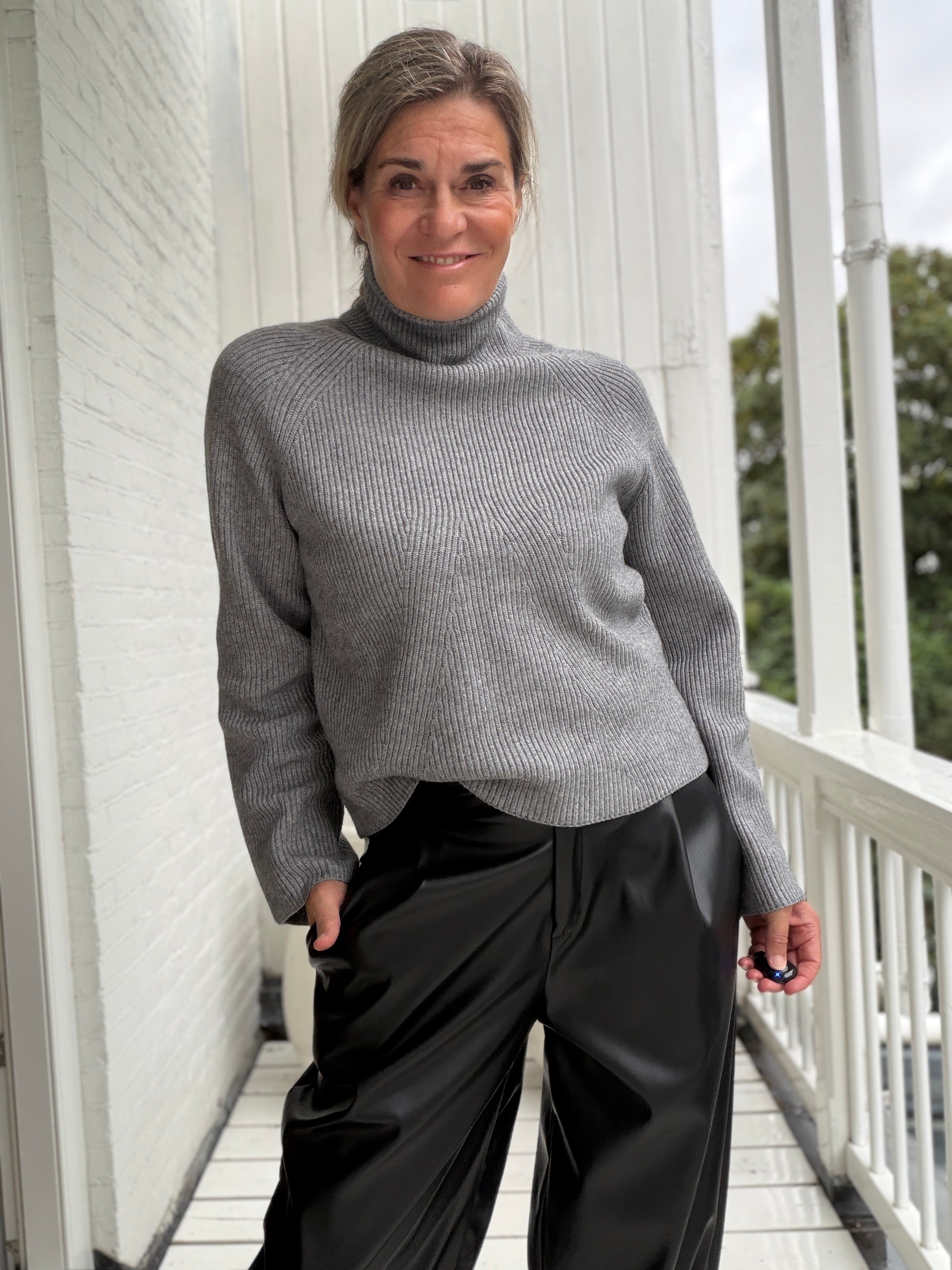 Trui - VIOLA LS LO ROLLNECK KNIT NOOS - .Object