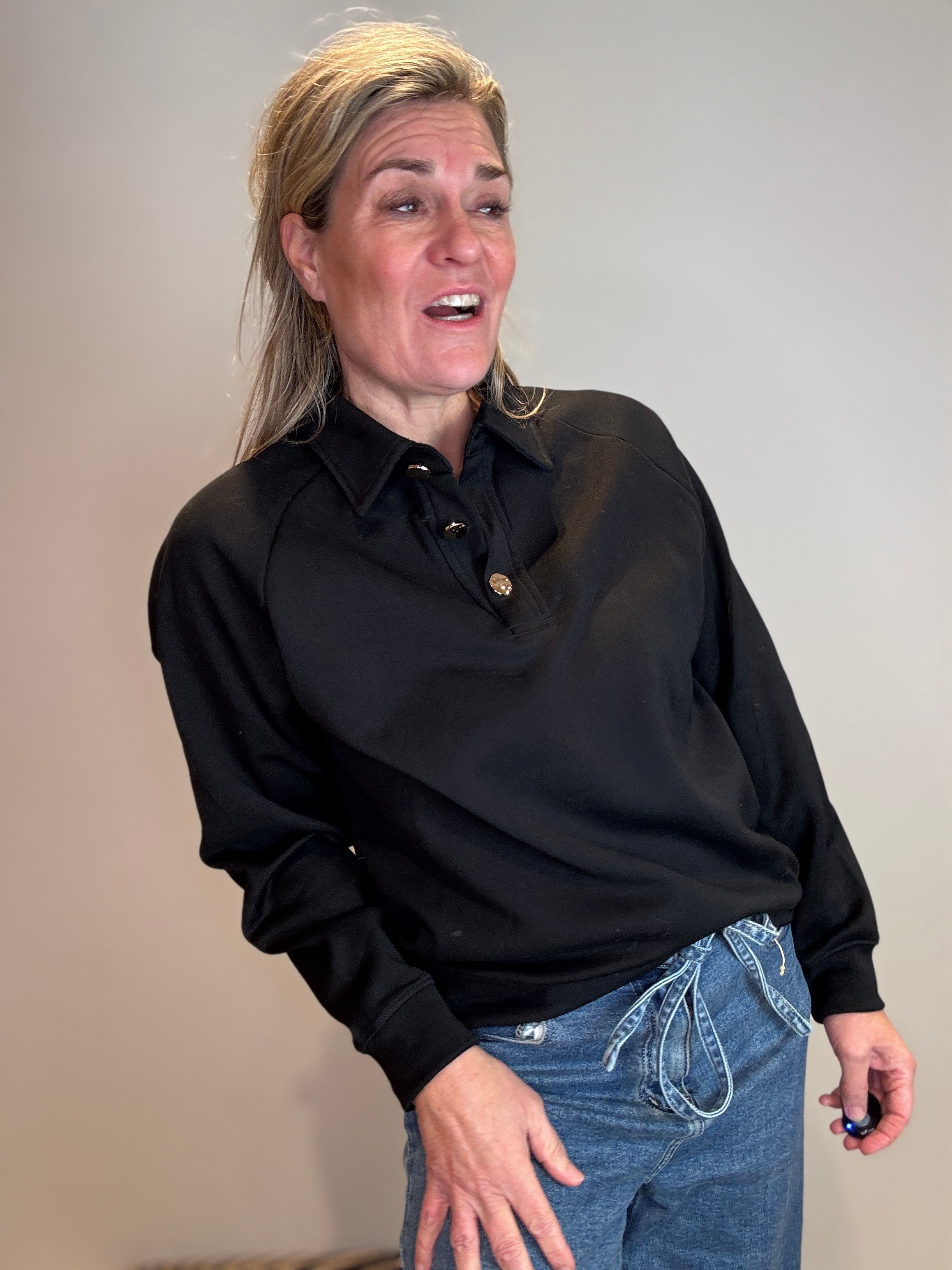 Top lange mouw - Malou