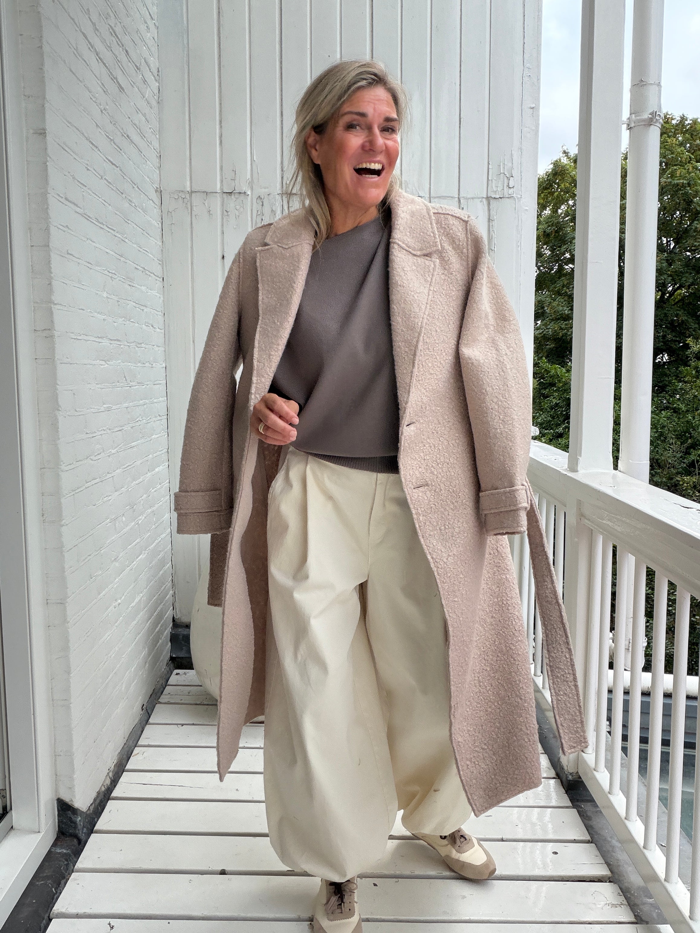 Jas - Mace Coat Boucle - Nukus