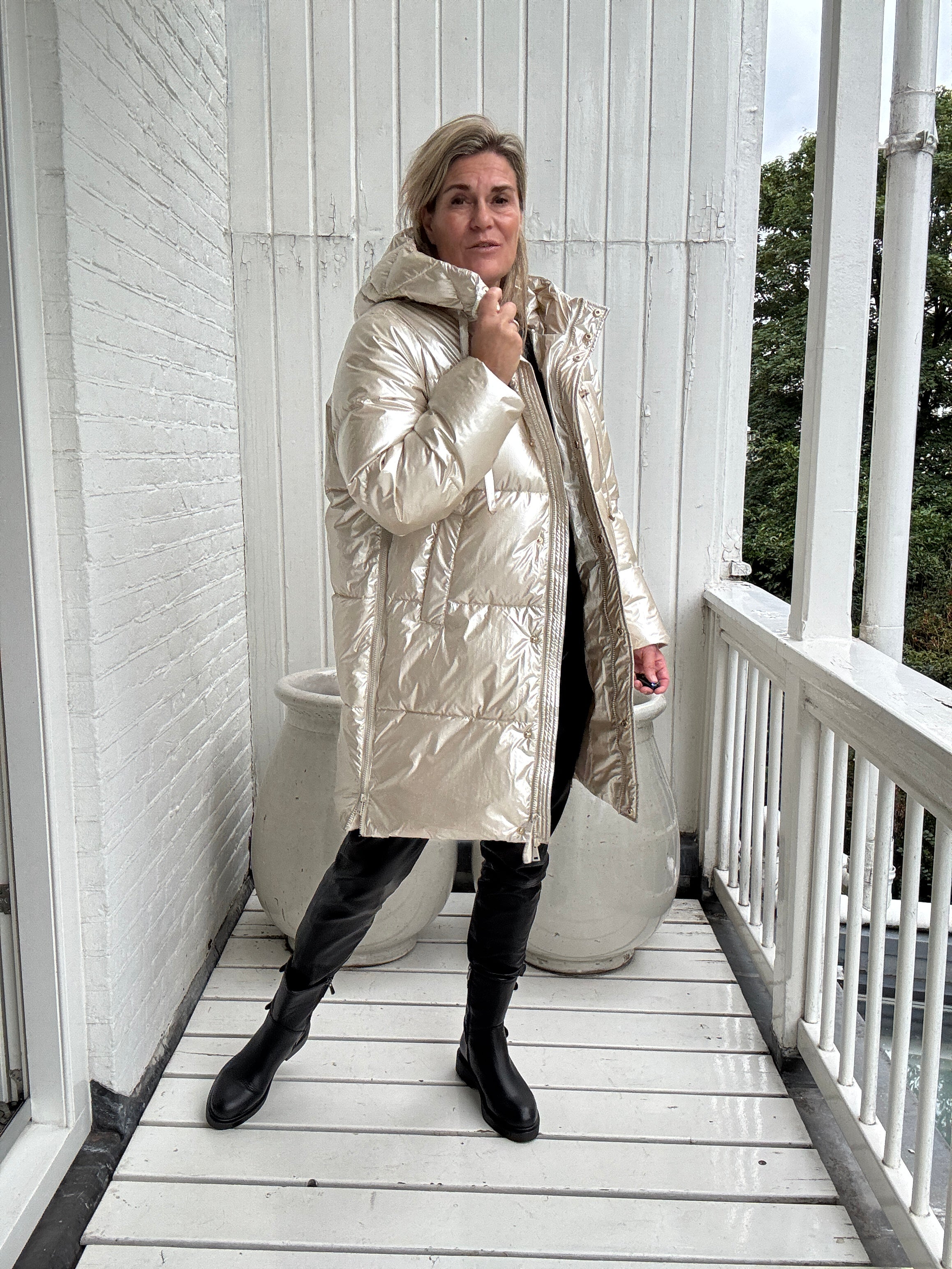 Jas - Tessie Coat Metallic - Nukus
