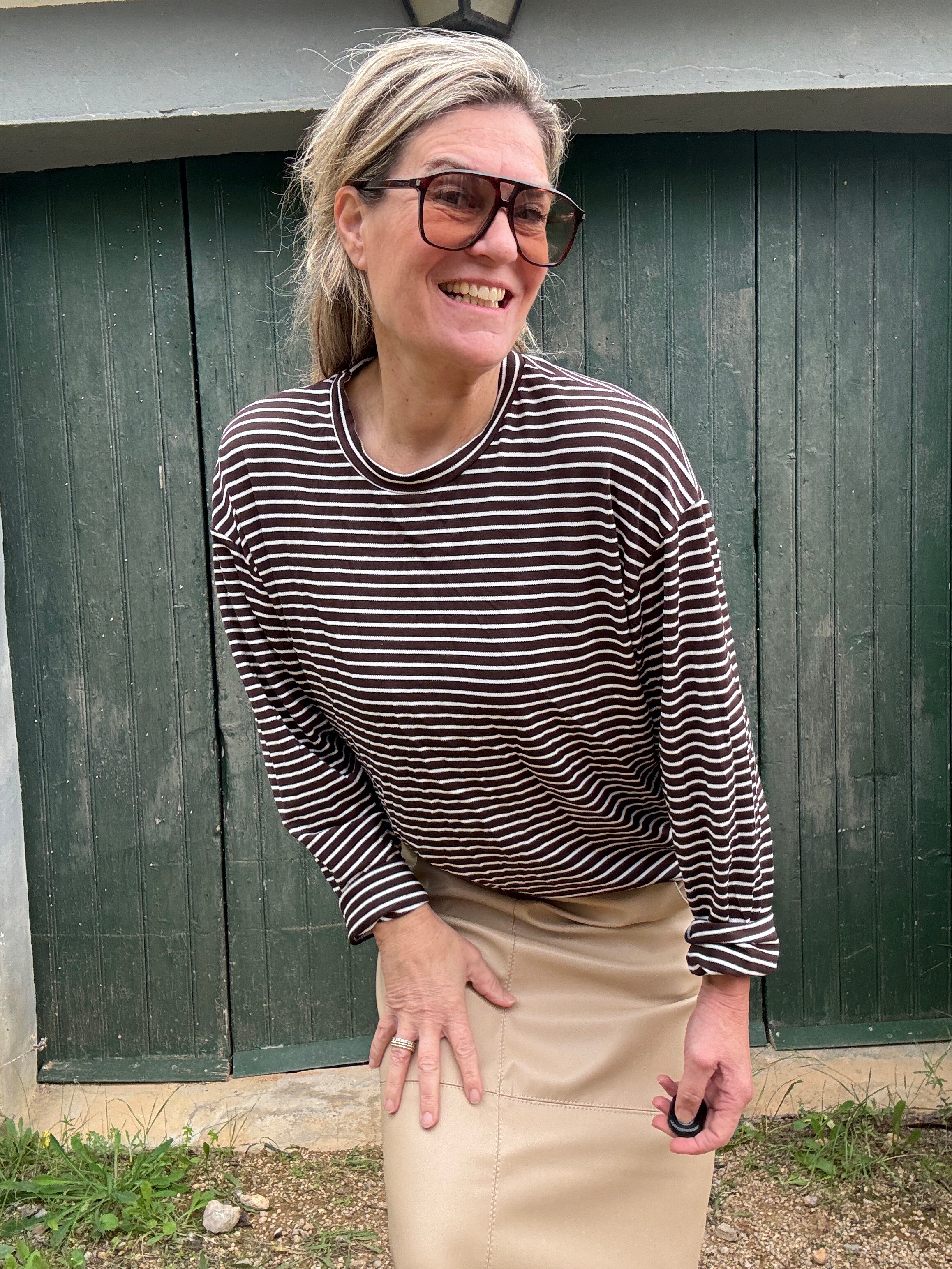 Top lange mouw - Carlijn