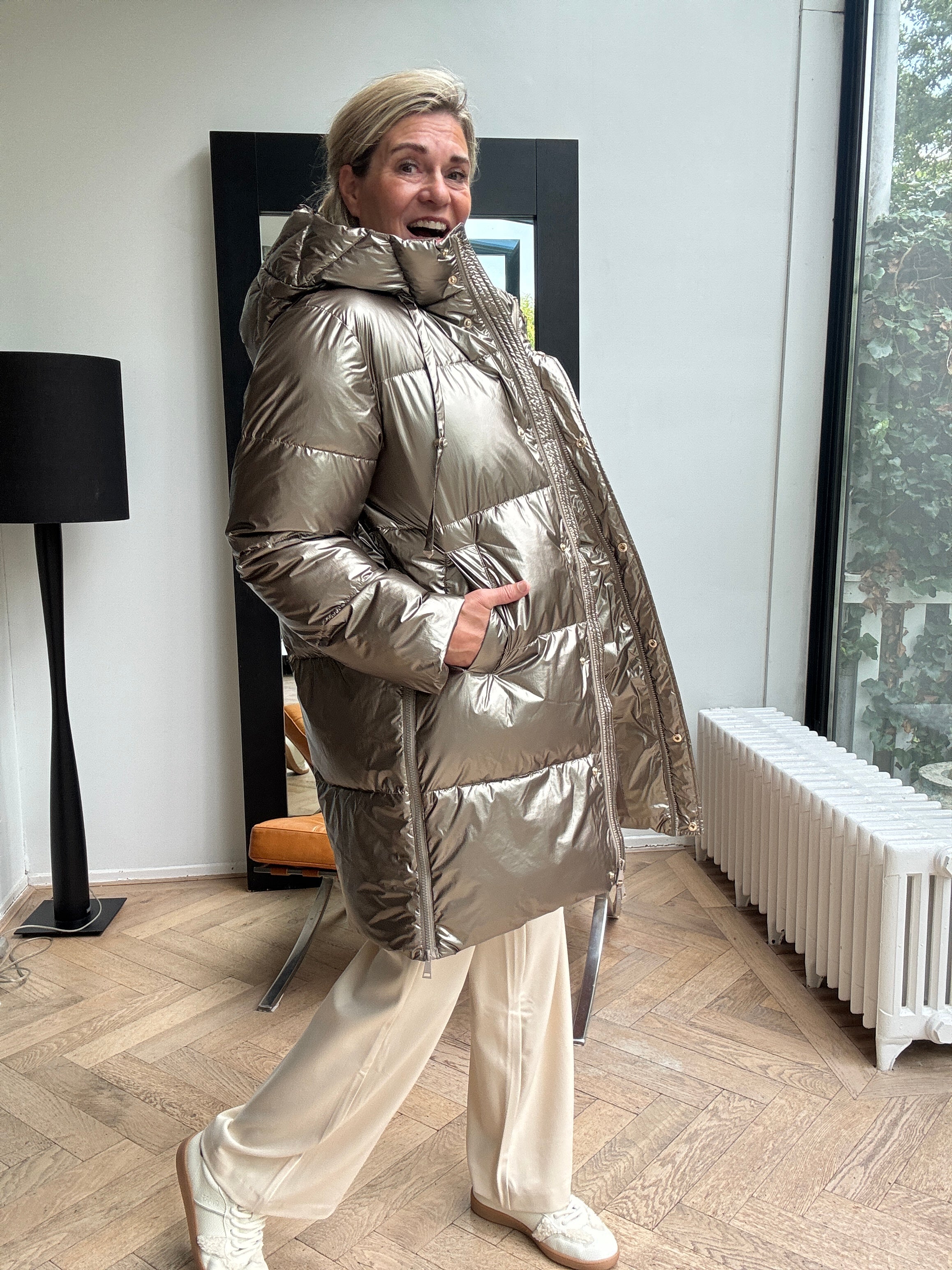 Jas - Tessie Coat Metallic - Nukus