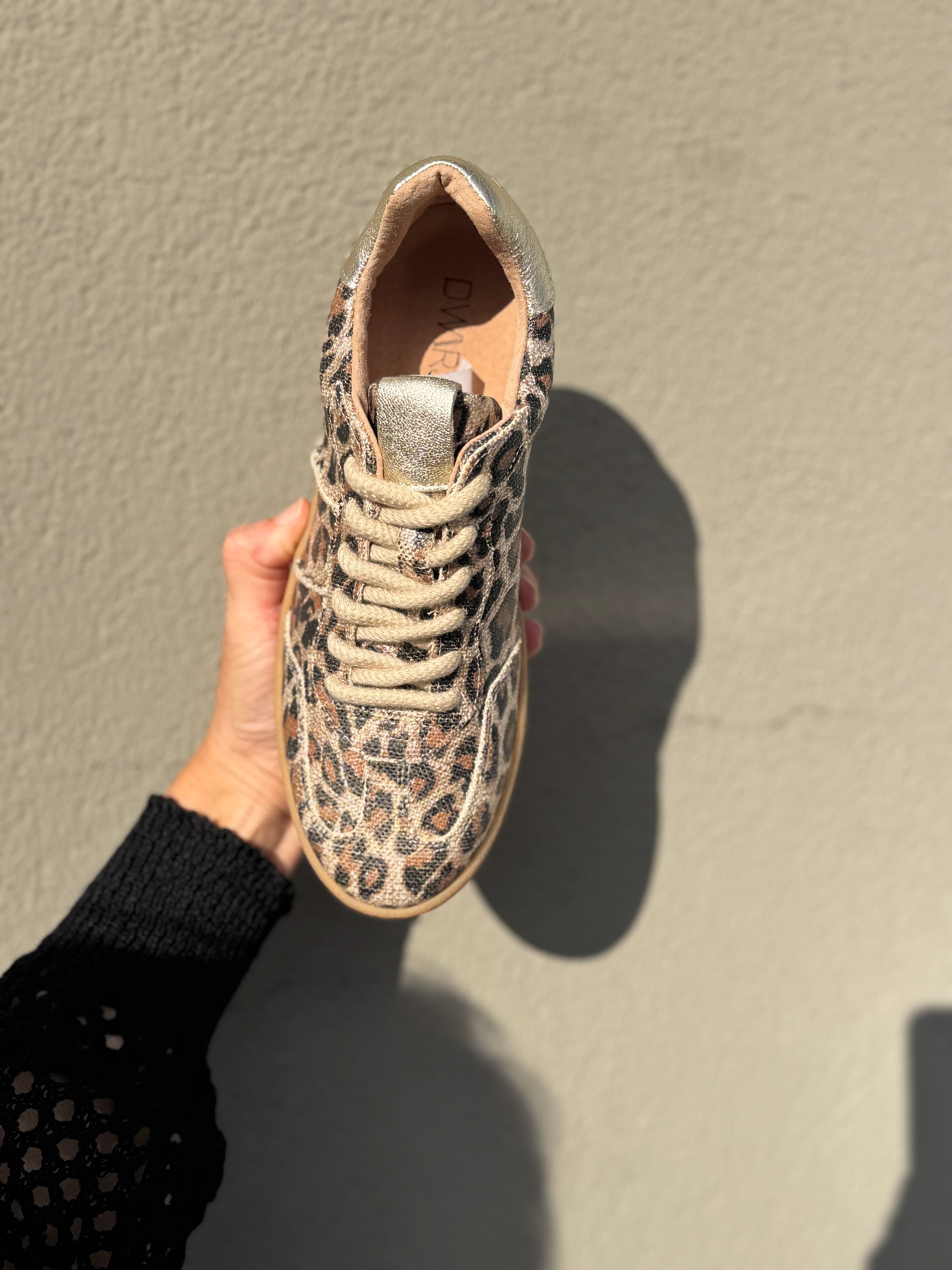 Sneakers - POONA leopard glimmer - DWRS