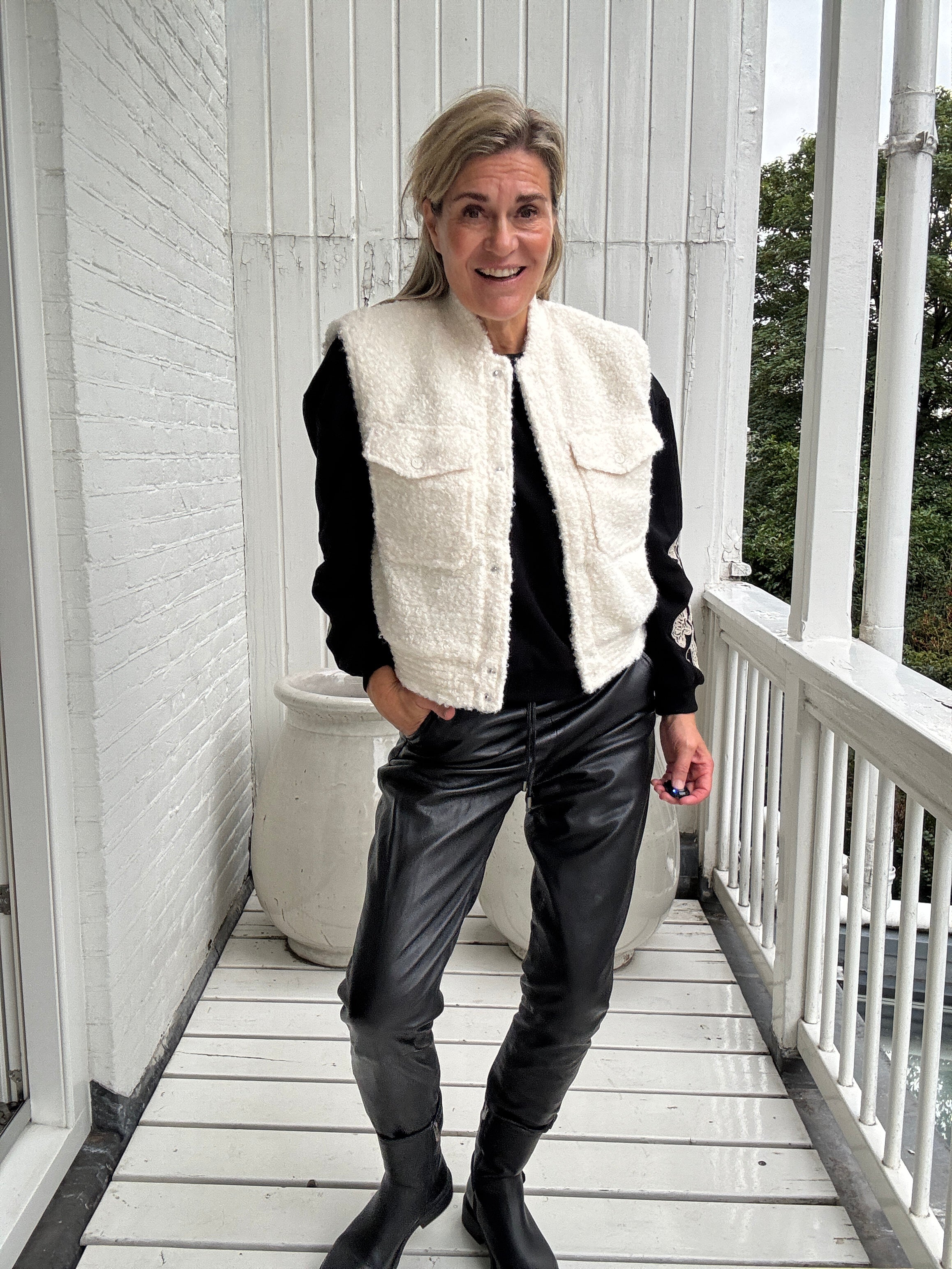 Gilet - Mia Gilet Boucle - Nukus