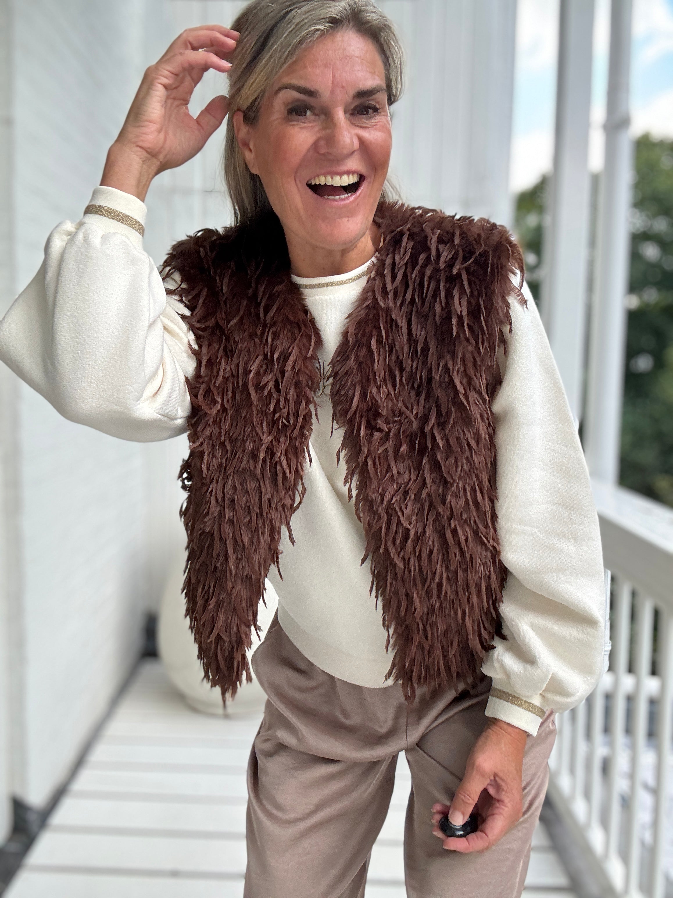 Gilet - Mila Gilet Feather - Nukus