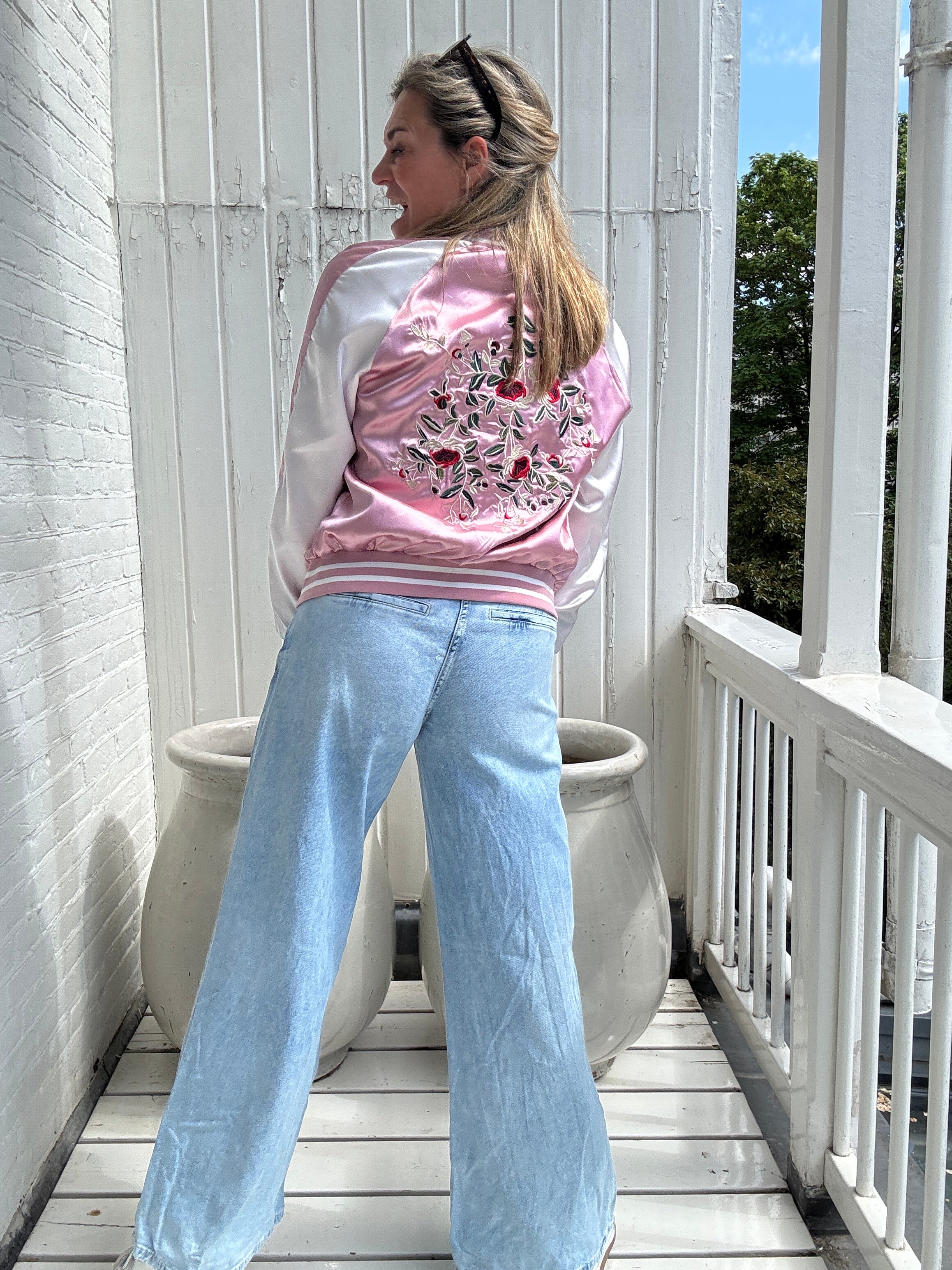 Reversible Bomber - Wild Flower