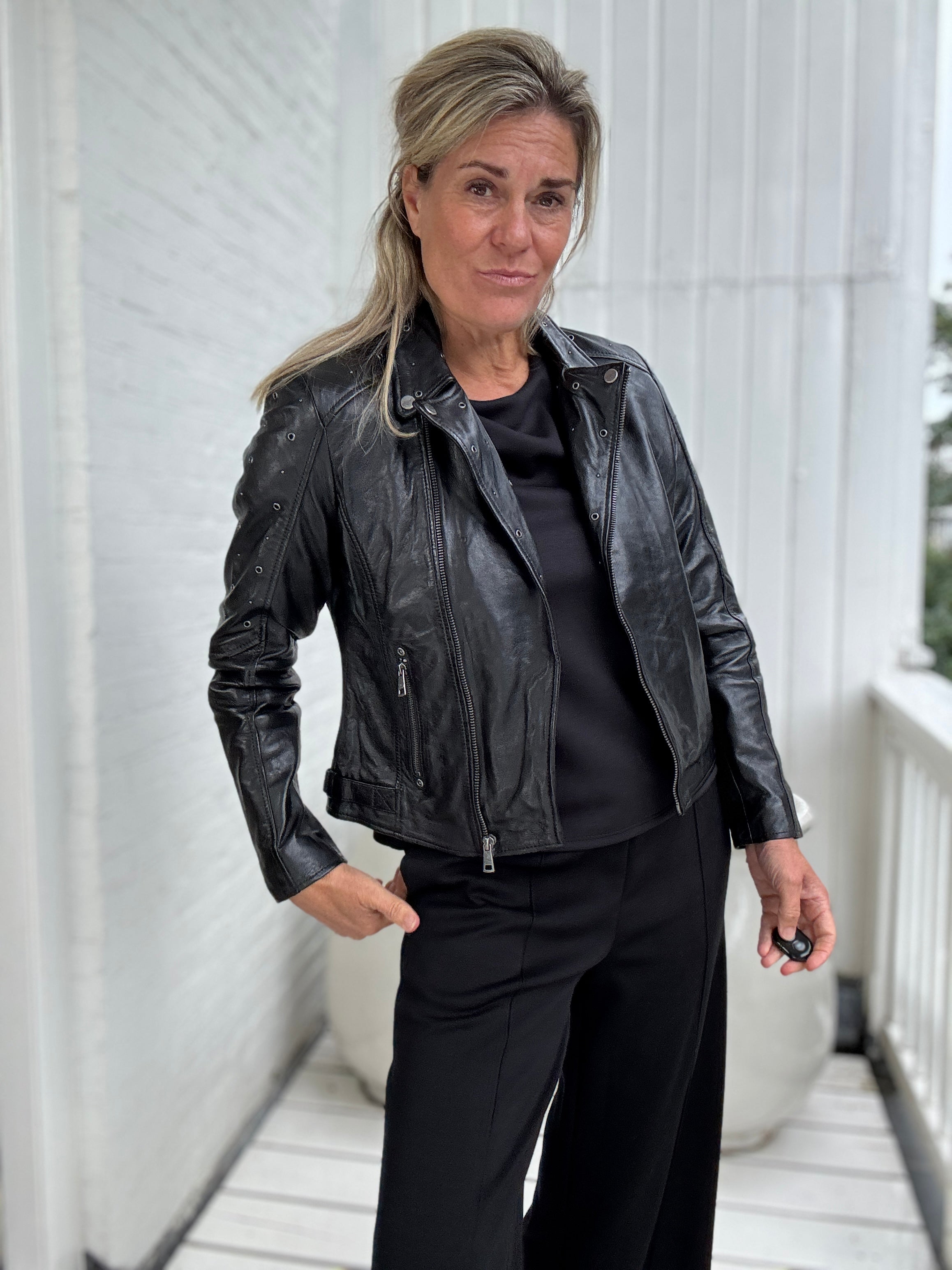 Women biker jacker - Sharli - Mauritius