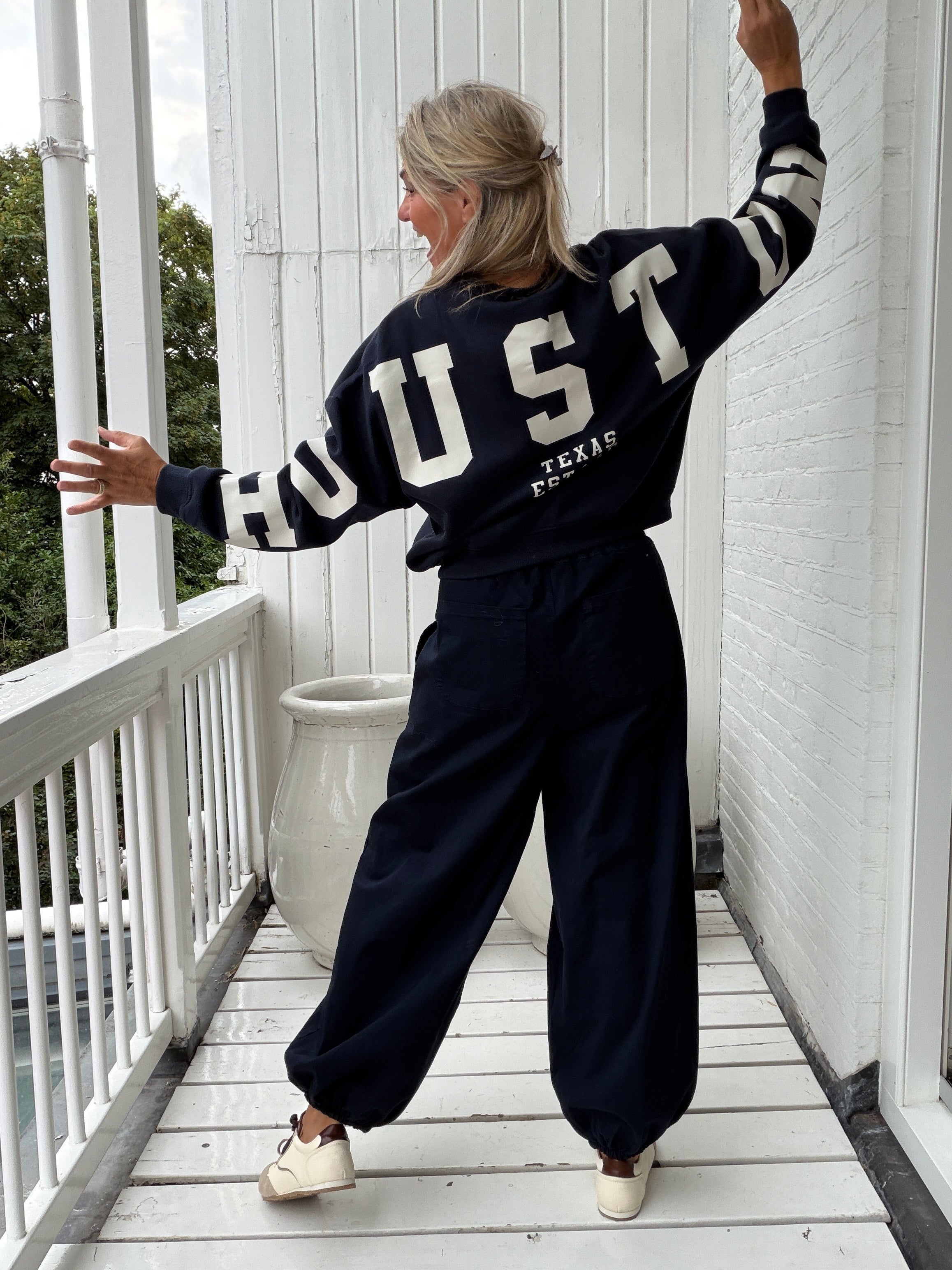 Sweater - SWEAT LS BACK/SLEEVE PRINT - Only