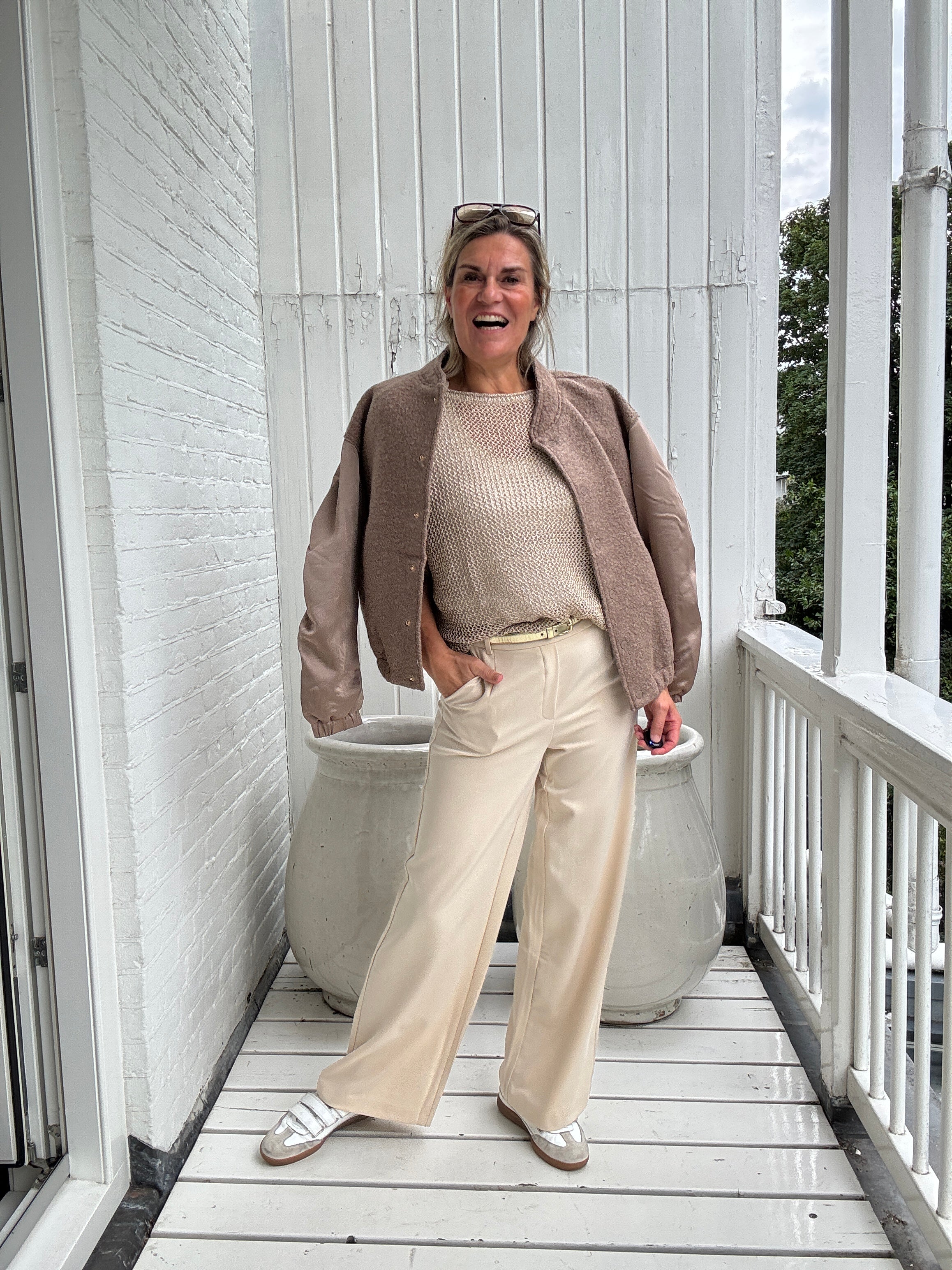 Broek - Varone HW Wide Pant - Vila