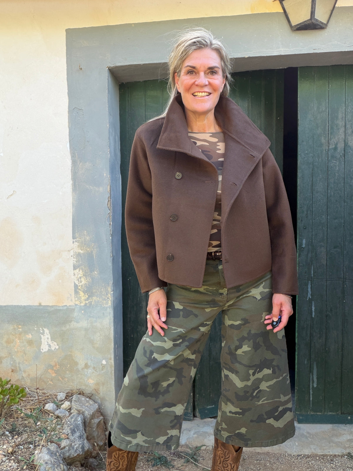 Herfstjas Marloes met hoge kraag – foto 2