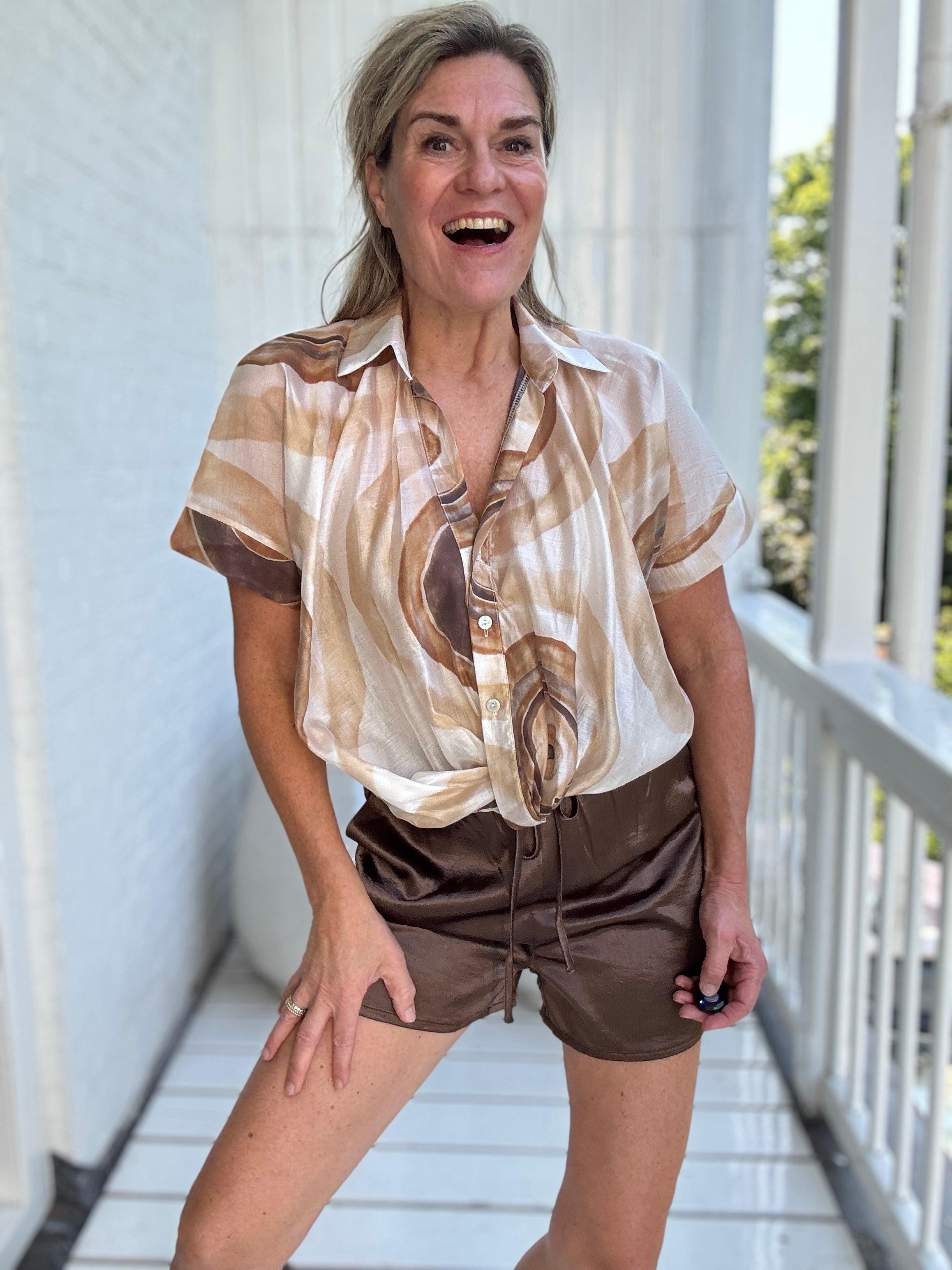 Blouse - Sky - Cartouche by Suus