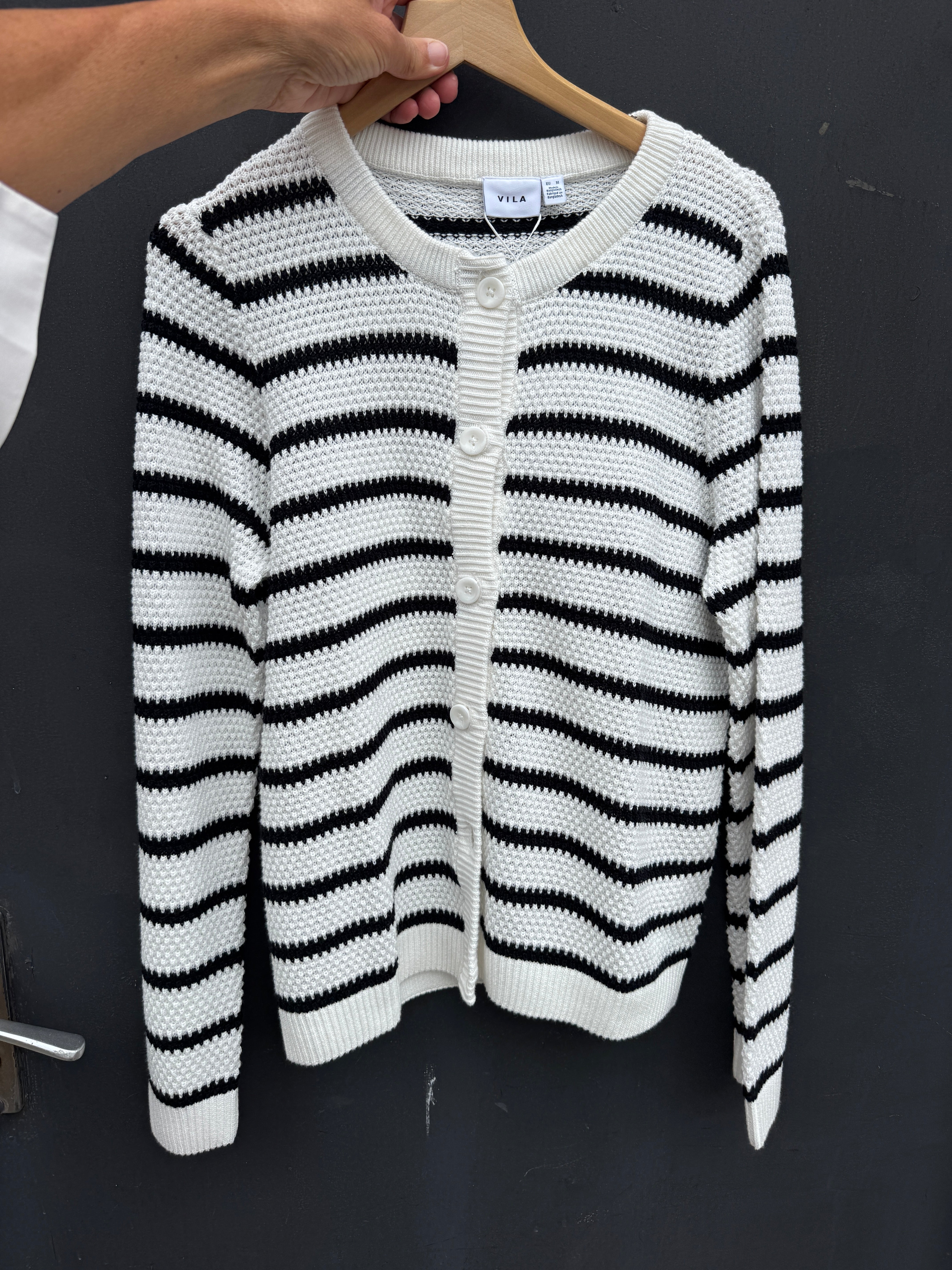 VIDALO O-NECK LS KNIT CARDIGAN - NOOS - VILA