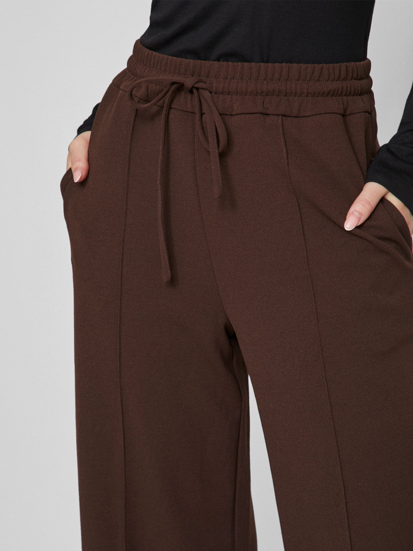 Broek - CLUA HW WIDE PANTS - Vila