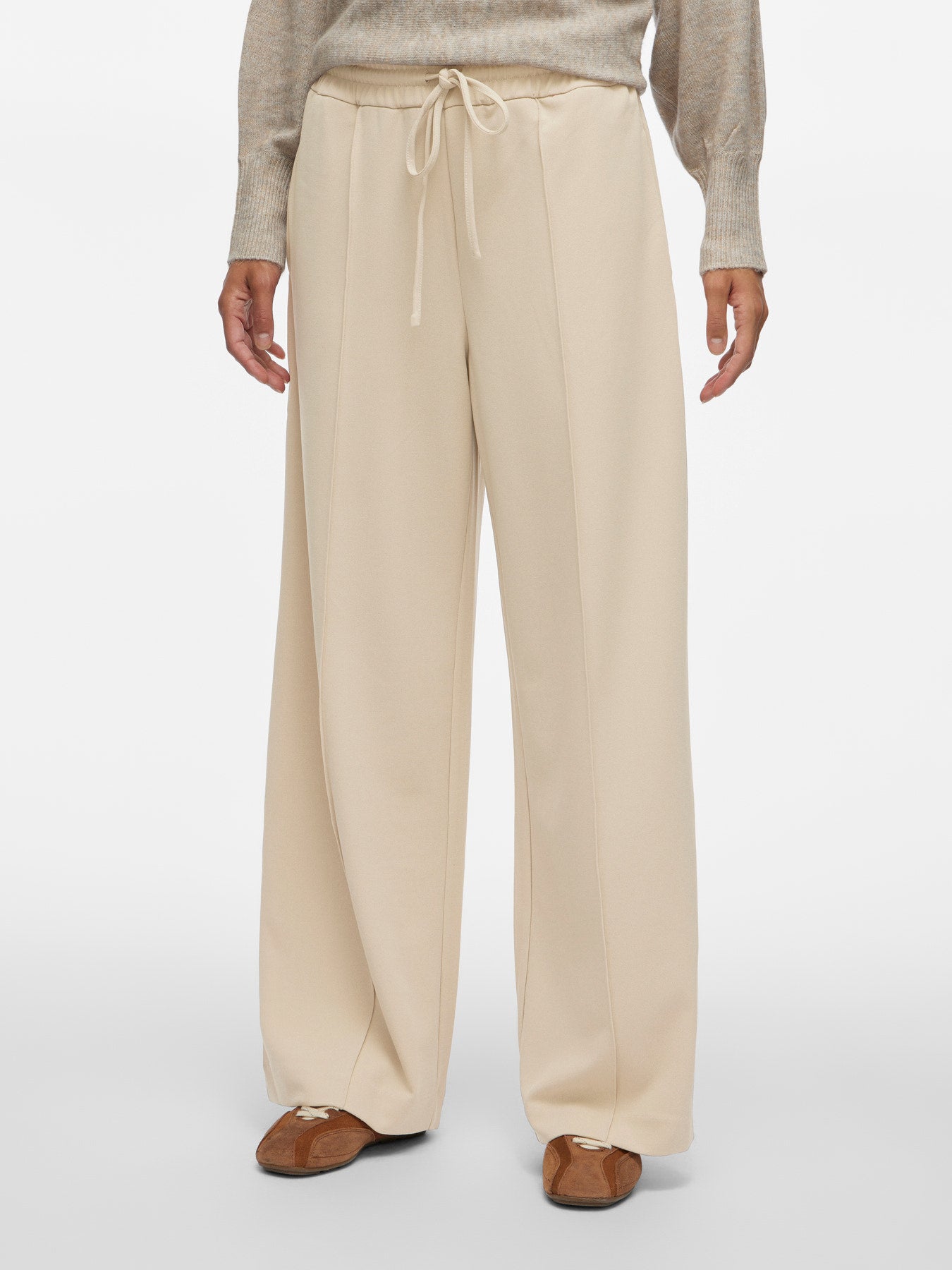 Broek - CLUA HW WIDE PANTS - Vila