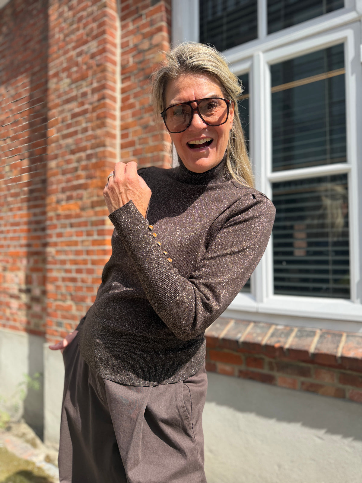 Coltrui - Sylvia Pullover Lurex - Nukus