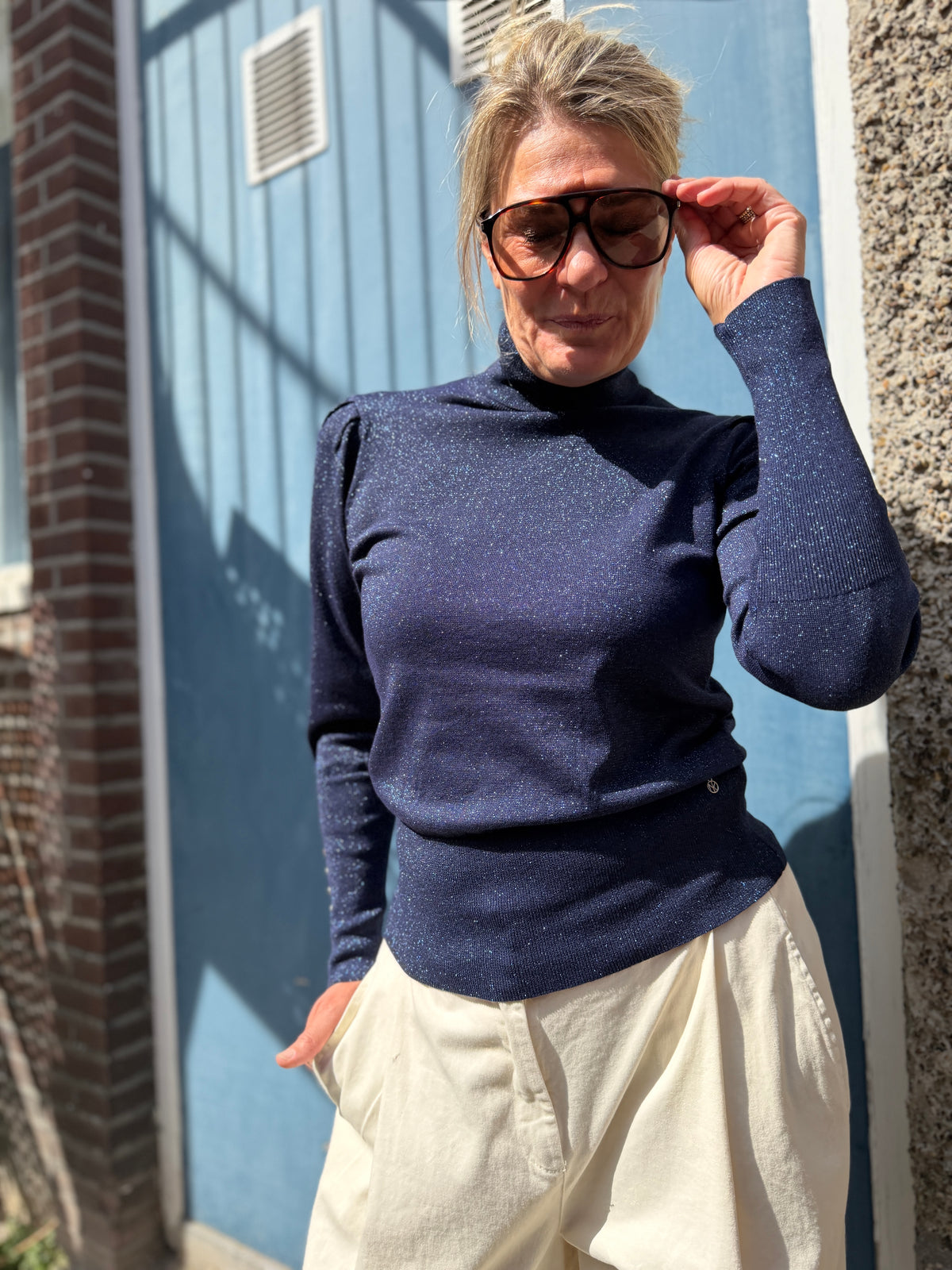 Coltrui - Sylvia Pullover Lurex - Nukus
