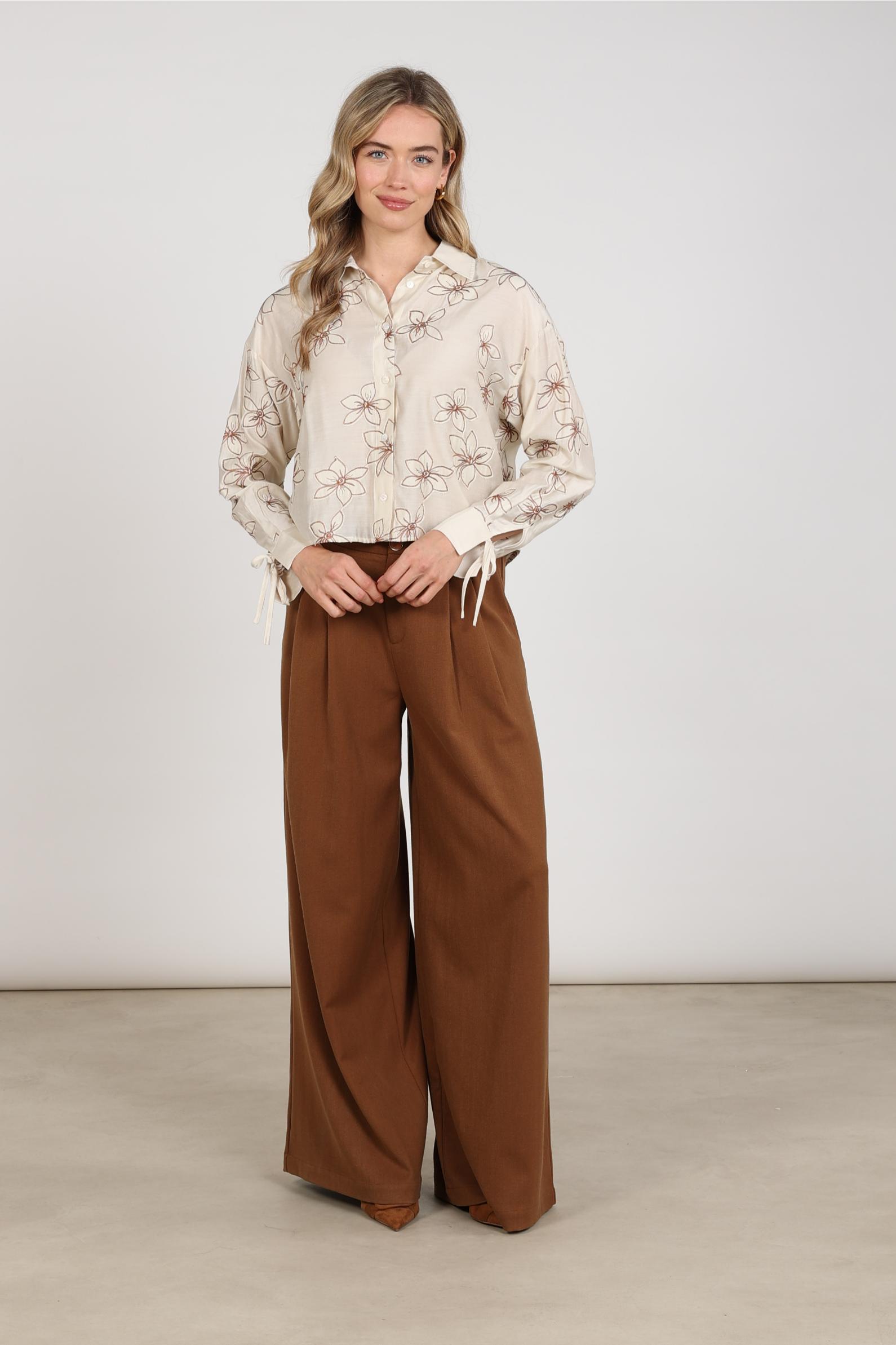 Bailey Blouse Flower - Nukus