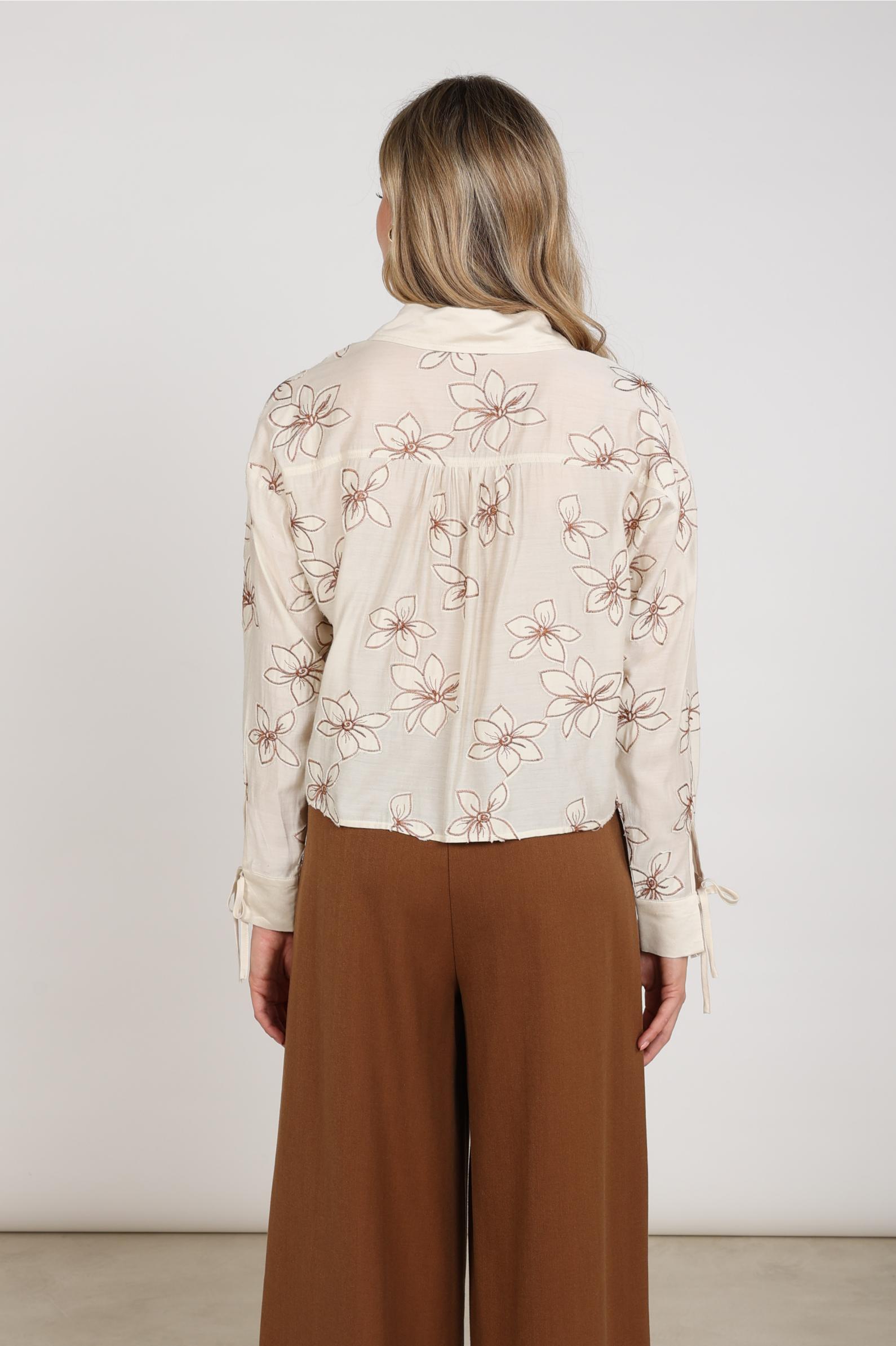 Bailey Blouse Flower - Nukus