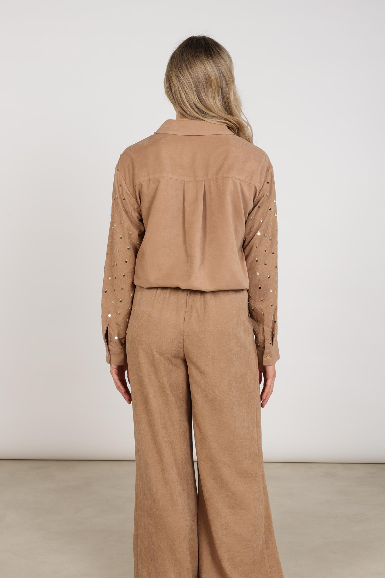Ally Blouse Paillet Beads - Nukus