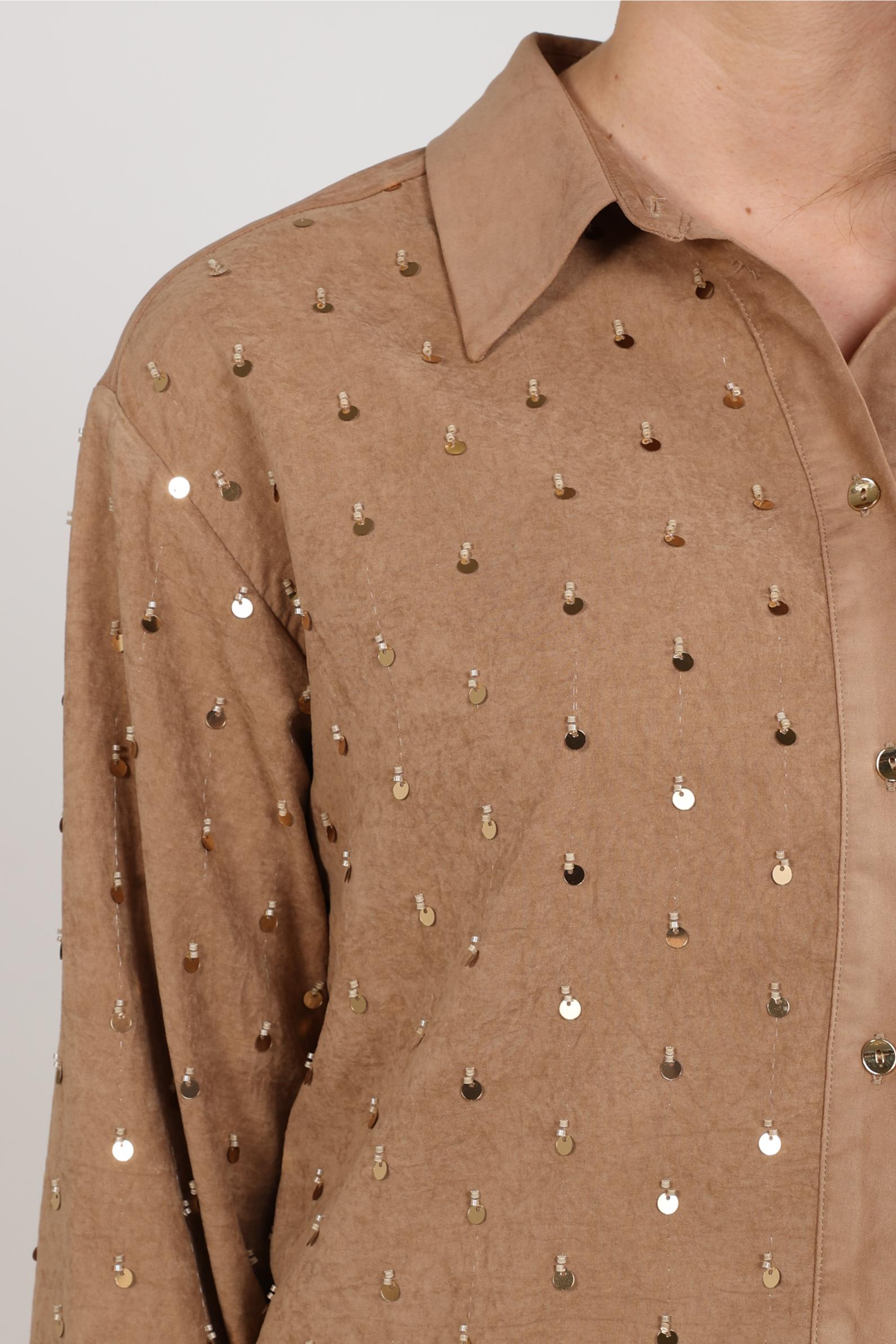 Ally Blouse Paillet Beads - Nukus