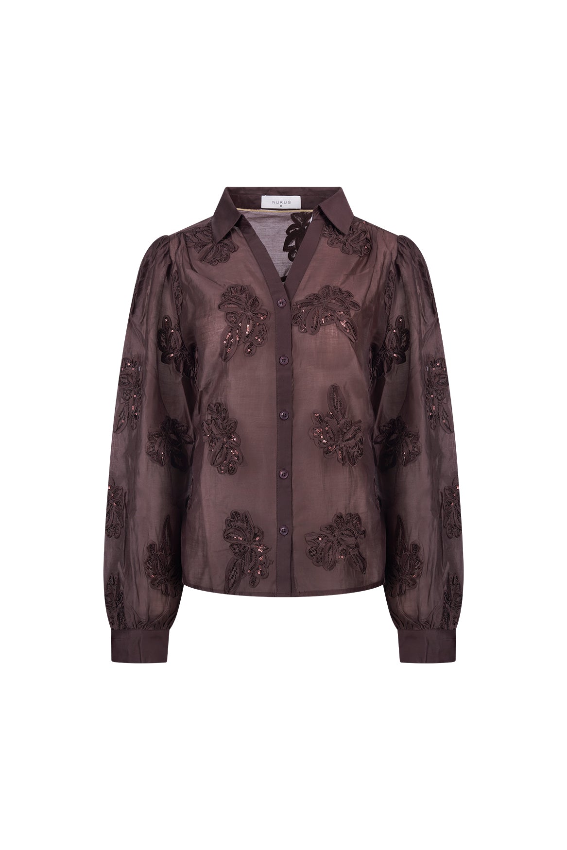 Blouse - Antonella Blouse Paillet Flower - Nukus
