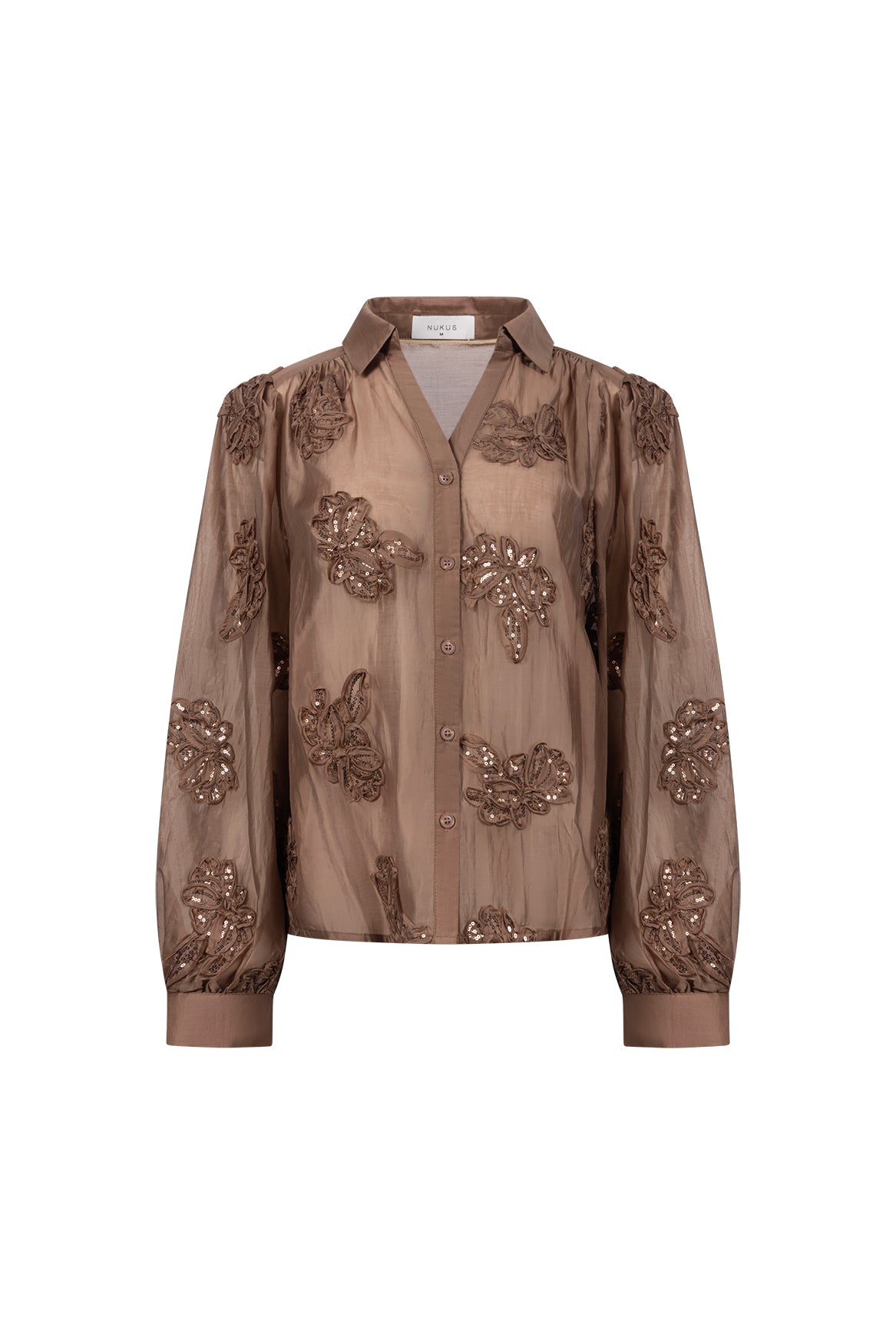 Blouse - Antonella Blouse Paillet Flower - Nukus