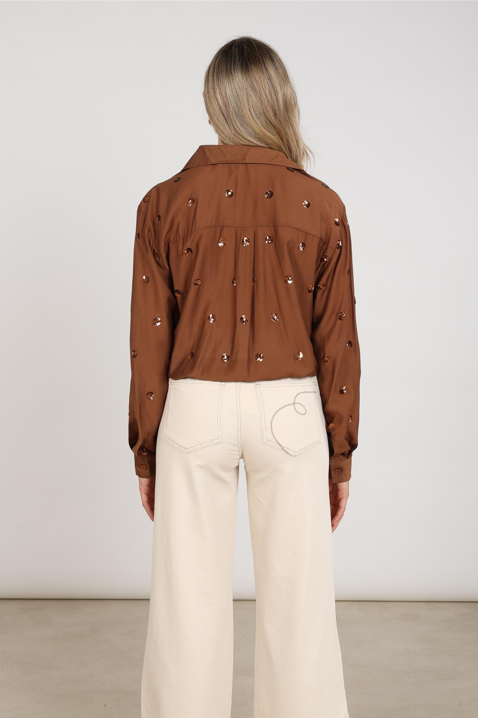 Anika Blouse Paillet - Nukus