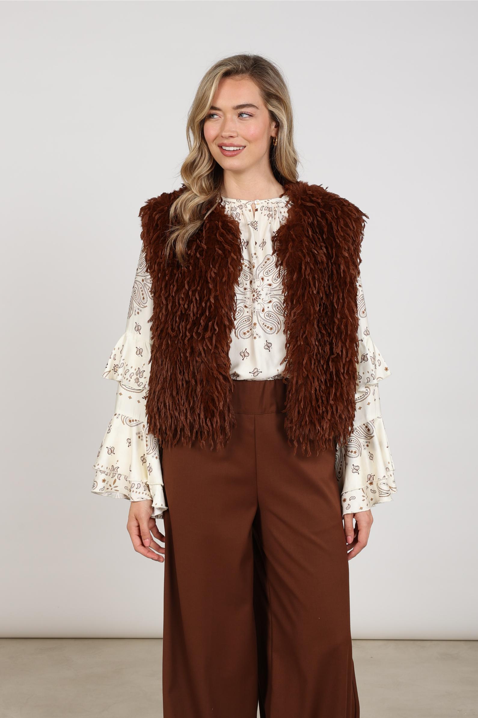 Mila Gilet Feather - Nukus