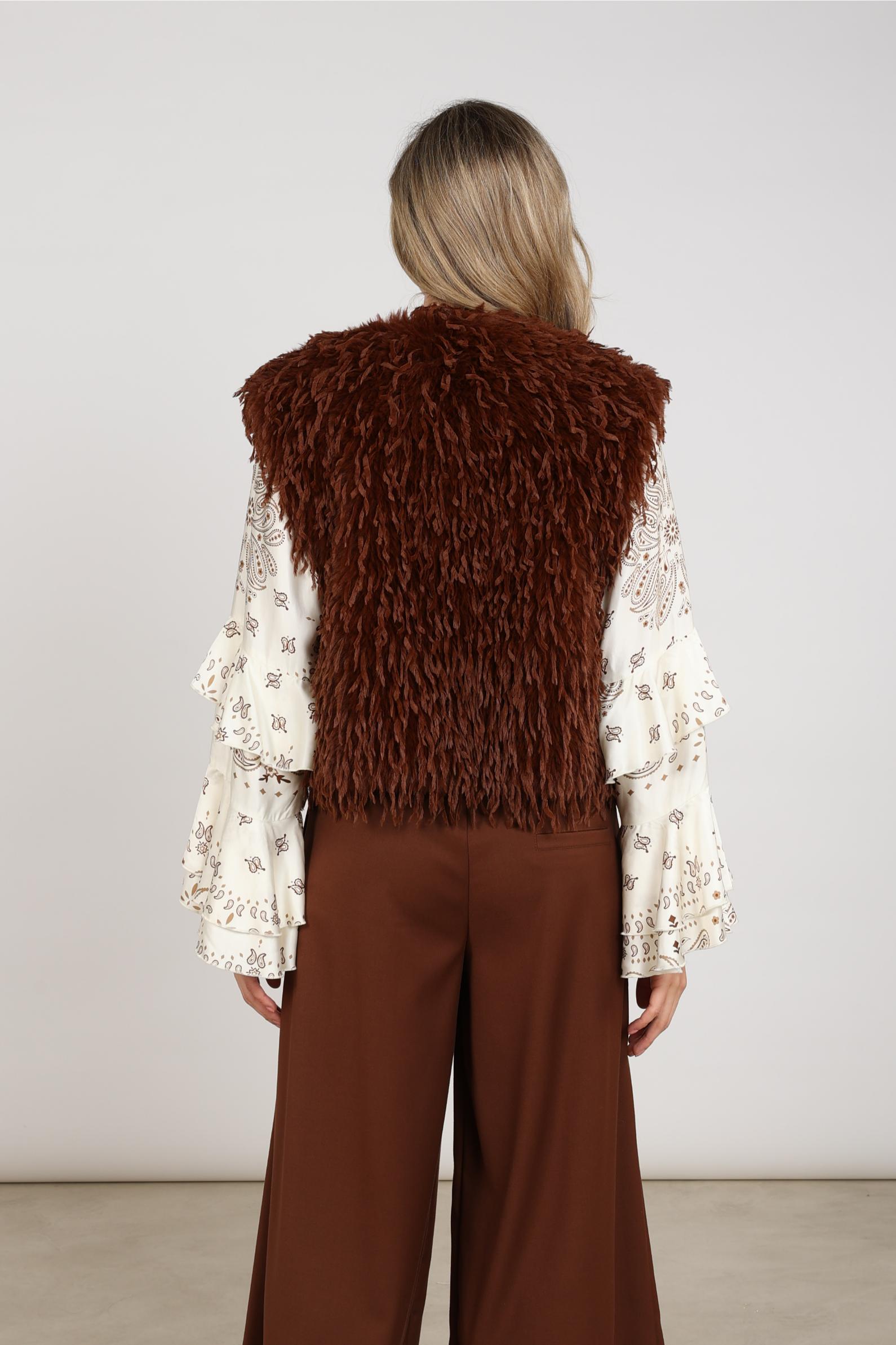 Mila Gilet Feather - Nukus