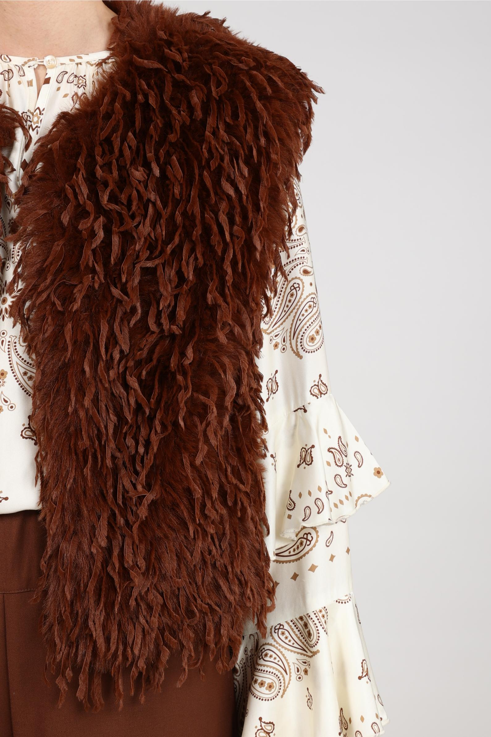 Mila Gilet Feather - Nukus
